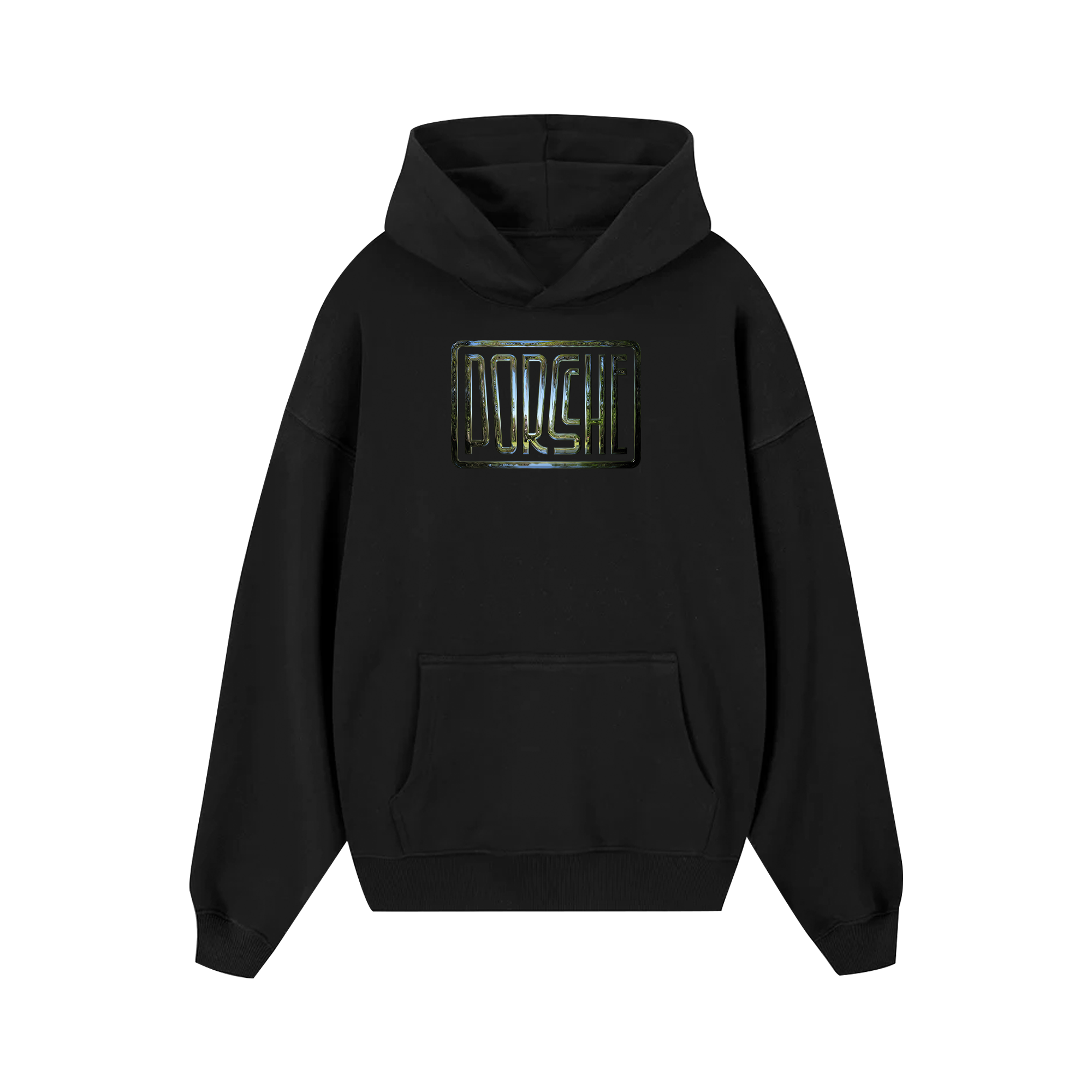 Porsche Chrome Sign Hoodie