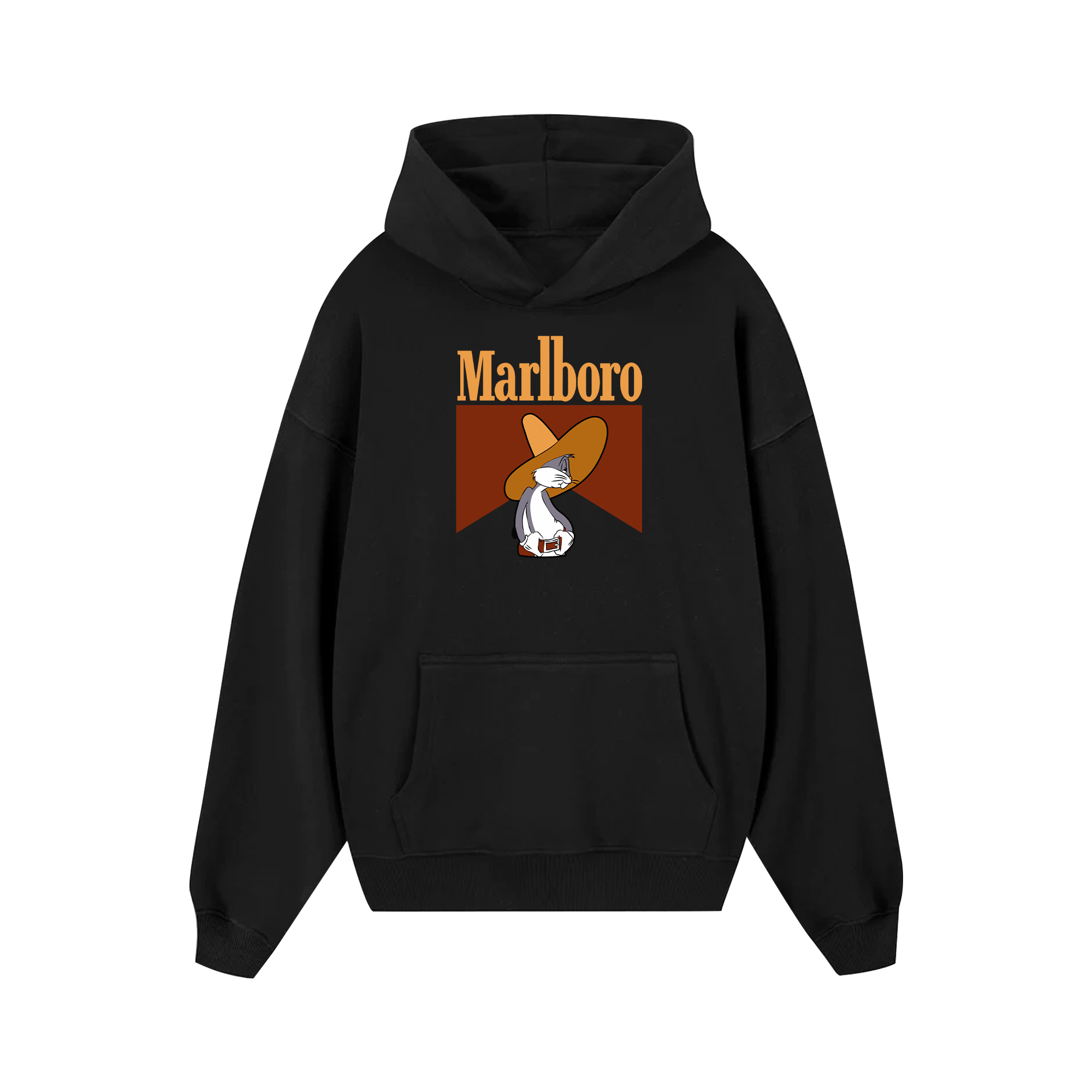 Marlboro Bug Bunny Cowboy Hoodie