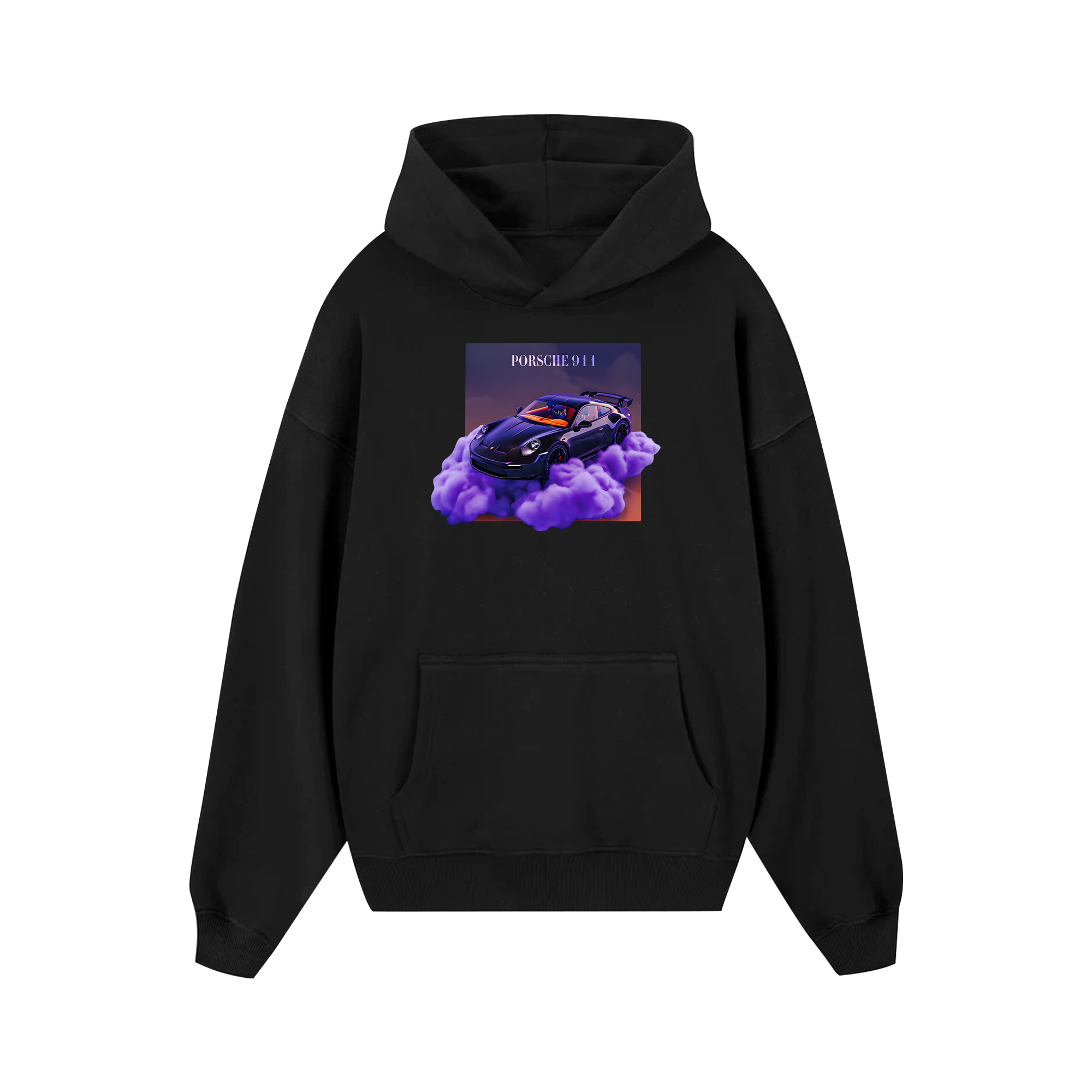 Porsche 911 Purple Clound Hoodie