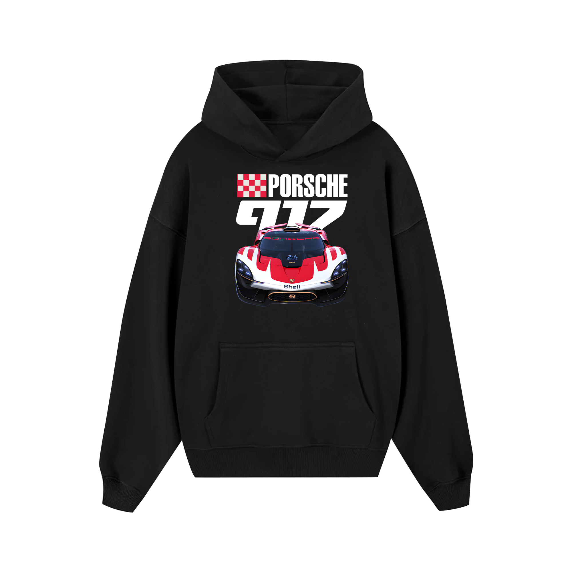 Porsche Red Racing Hoodie 917