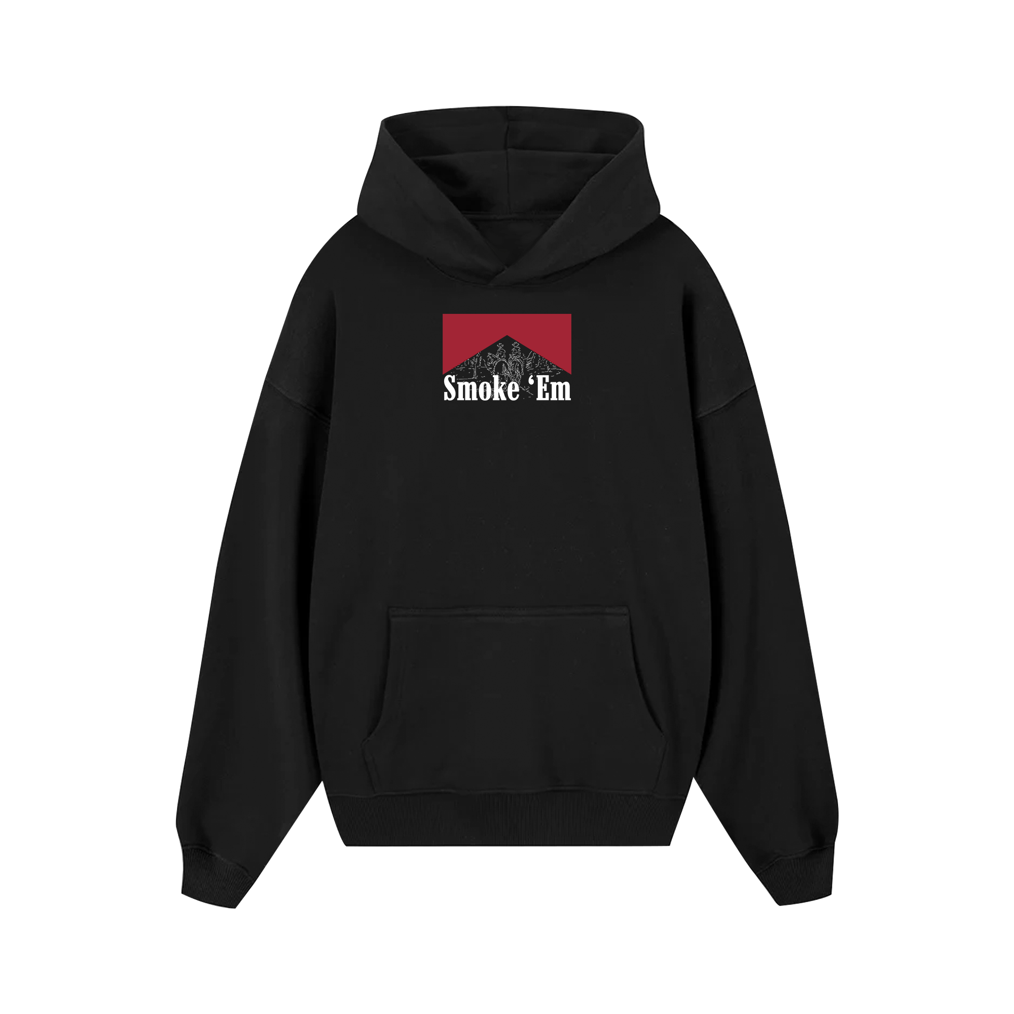 Marlboro Smoke Em Hoodie