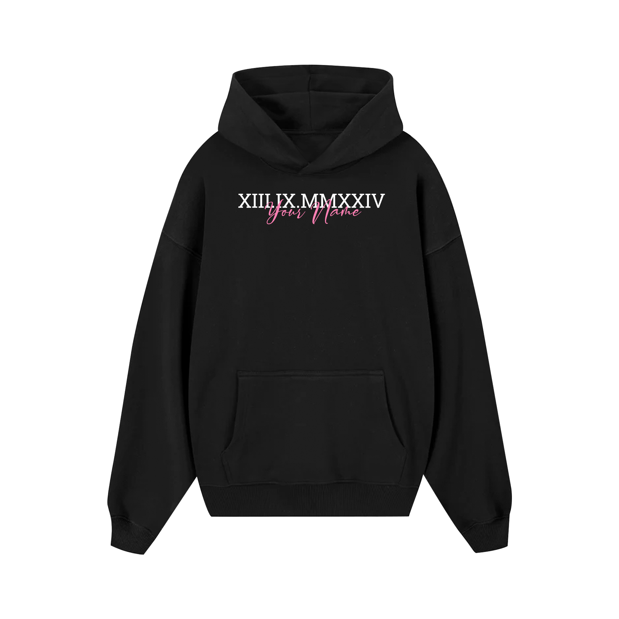 Custom Couple Name And Number Hoodie