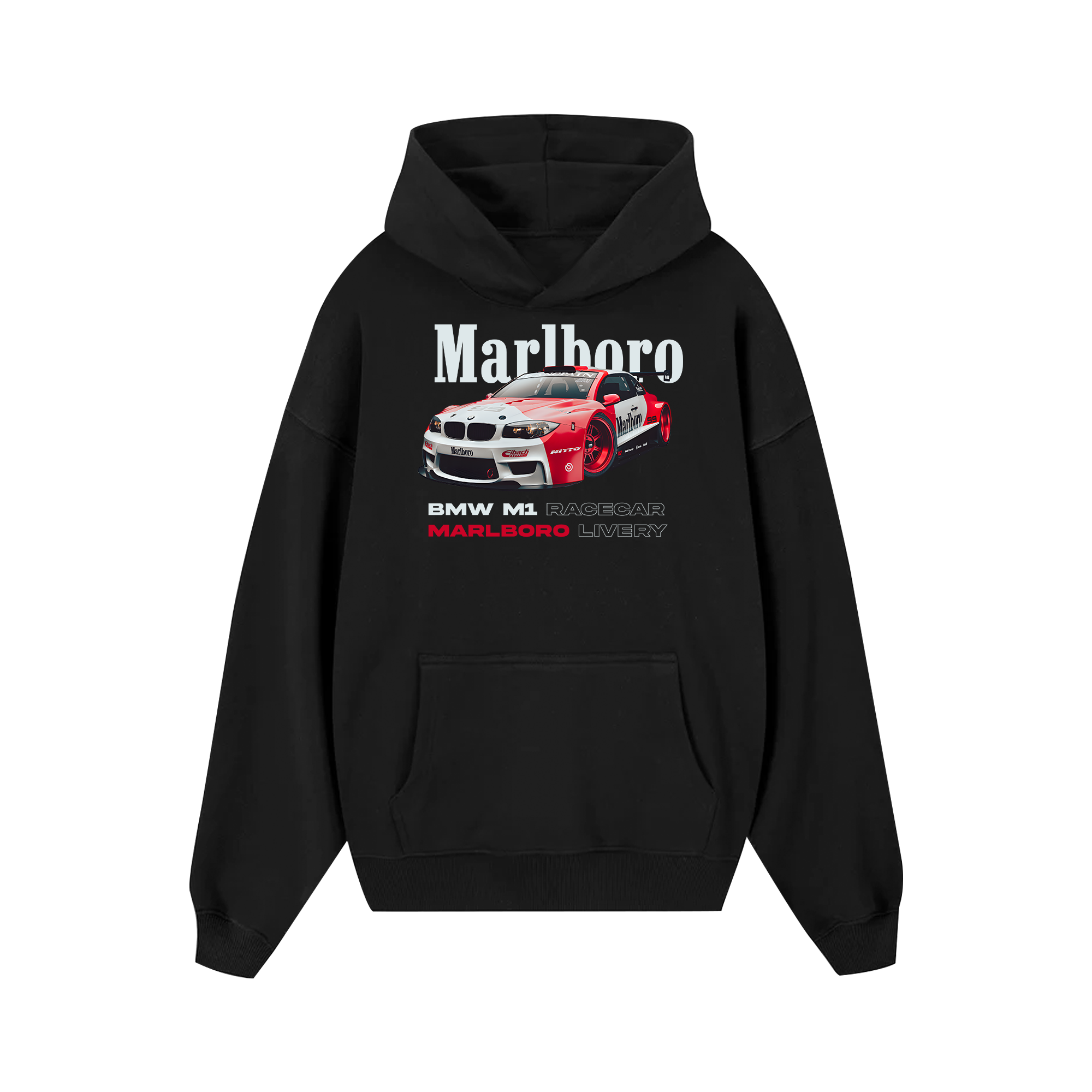 Marlboro BMW M1 Race Car Hoodie