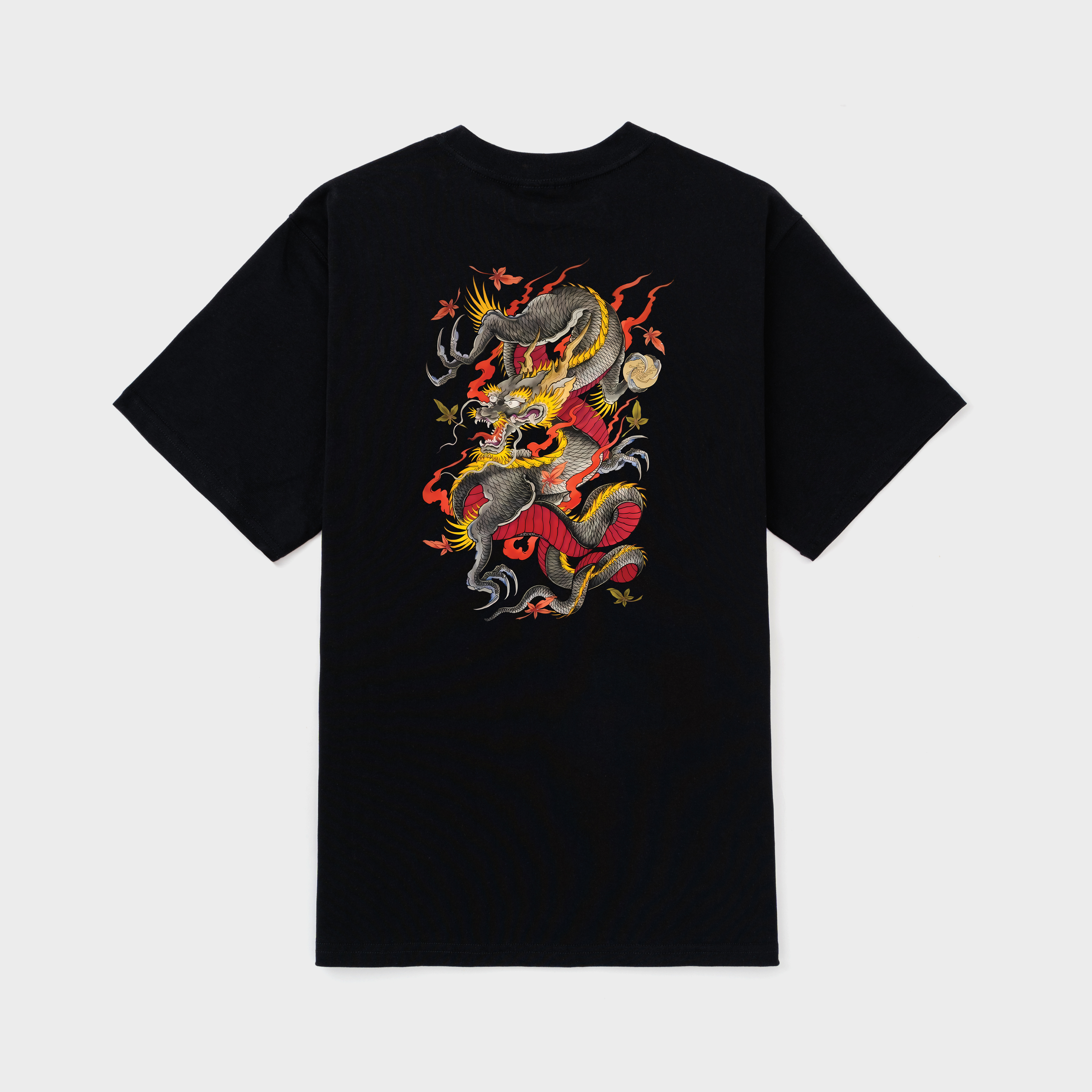 JAPAN DRAGON RED T-SHIRT / ĐEN