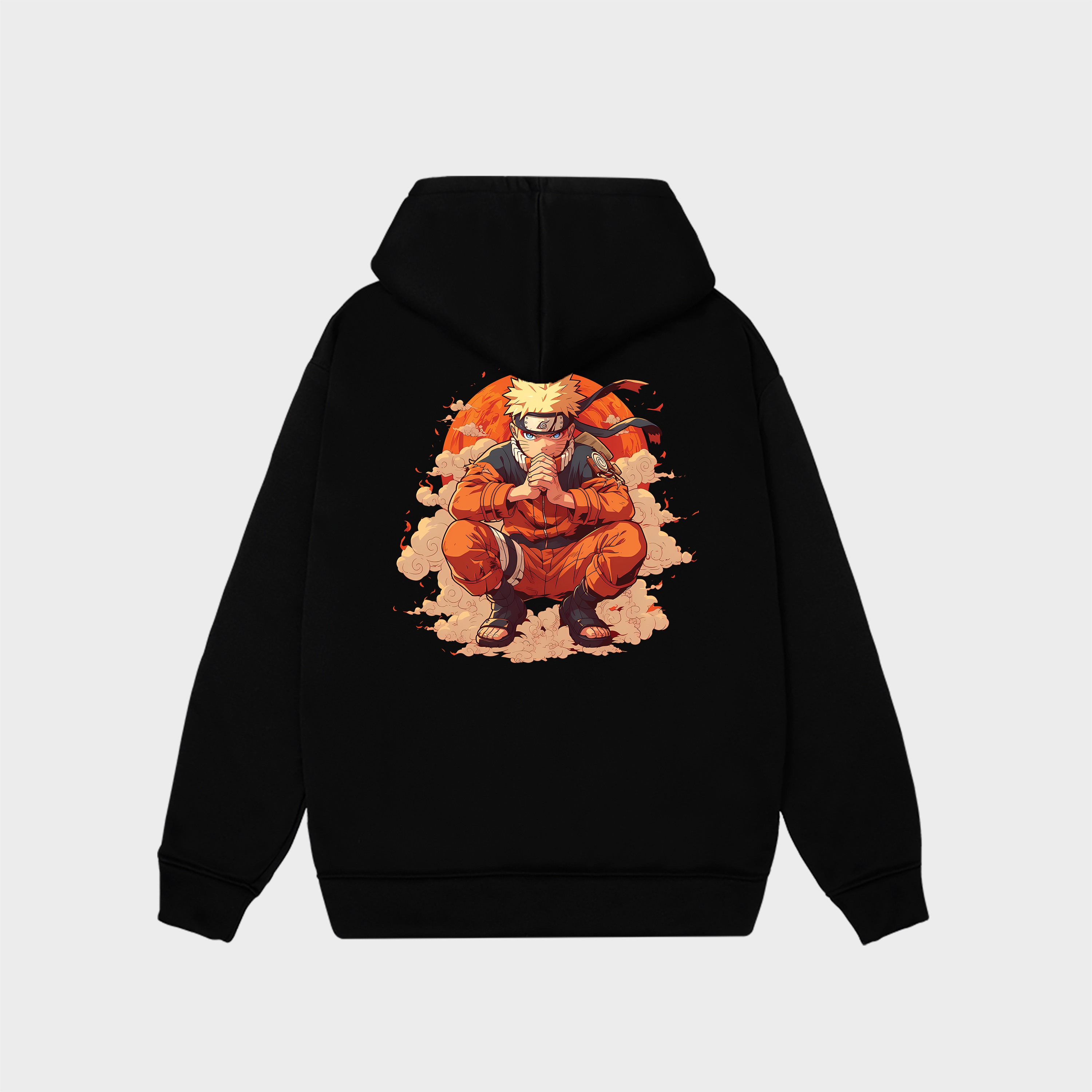 NARUTO HOODIE / ĐEN