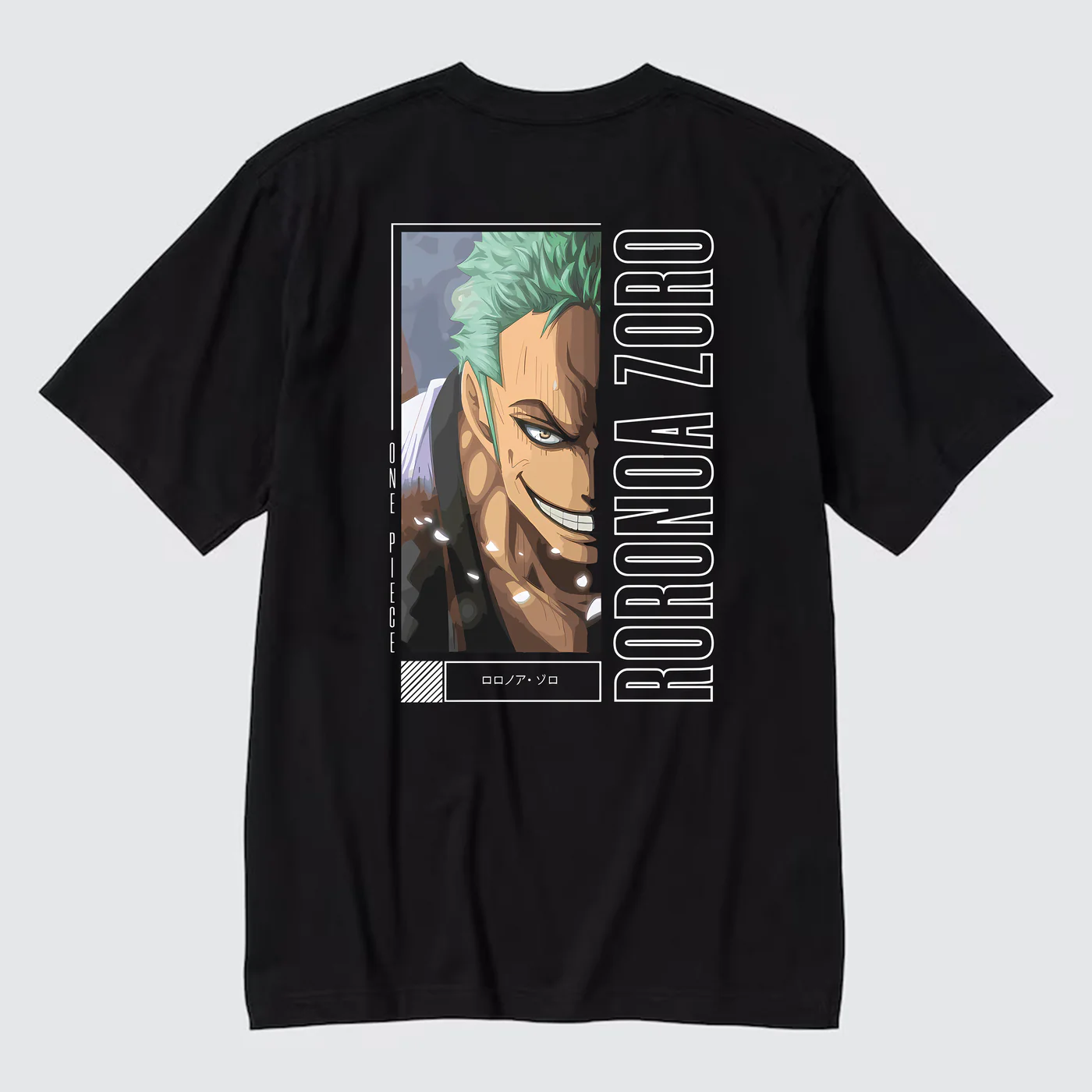 Flash Sale ONE PIECE RORONOA ZORO T-SHIRT / ĐEN