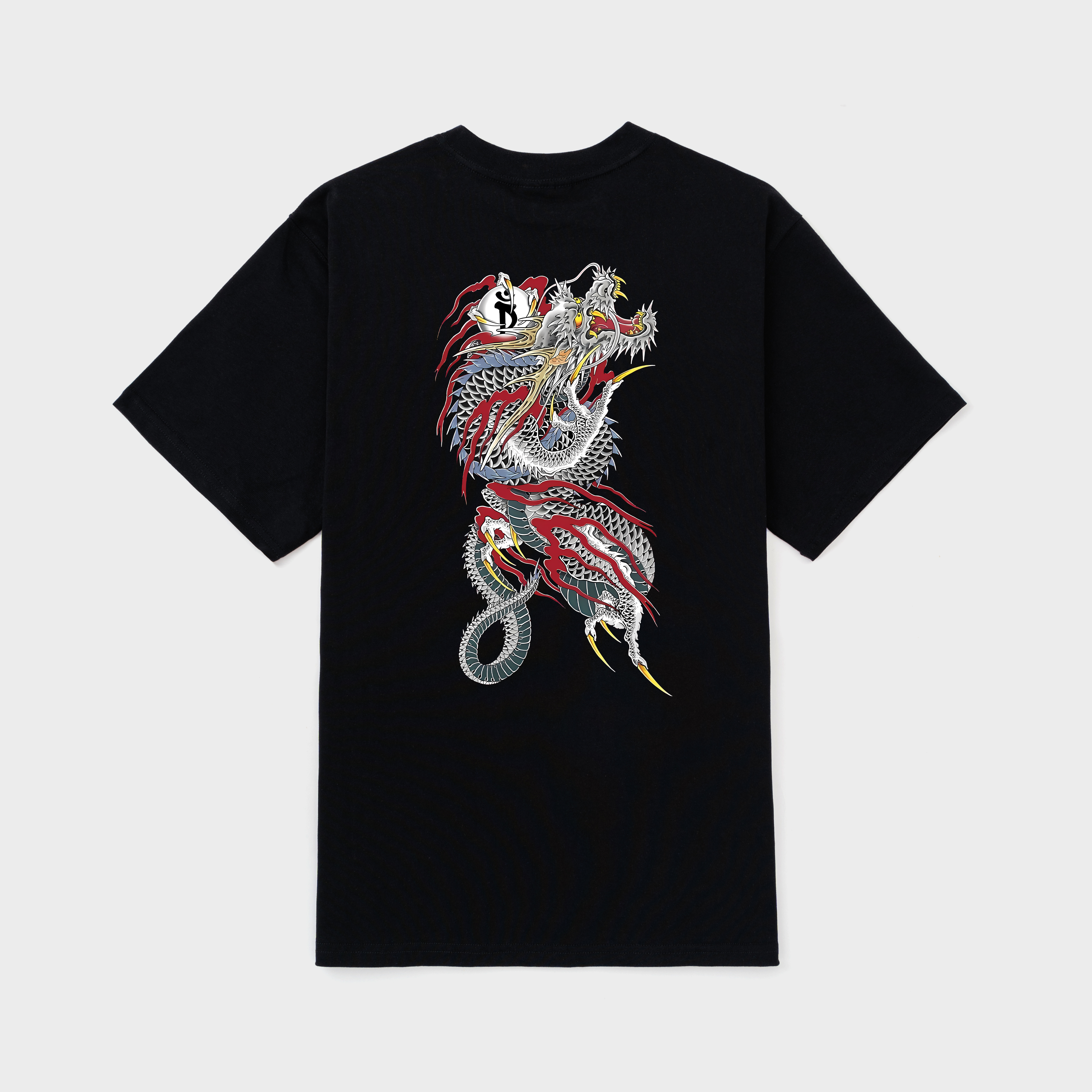 JAPAN DRAGON GRAY T-SHIRT / ĐEN