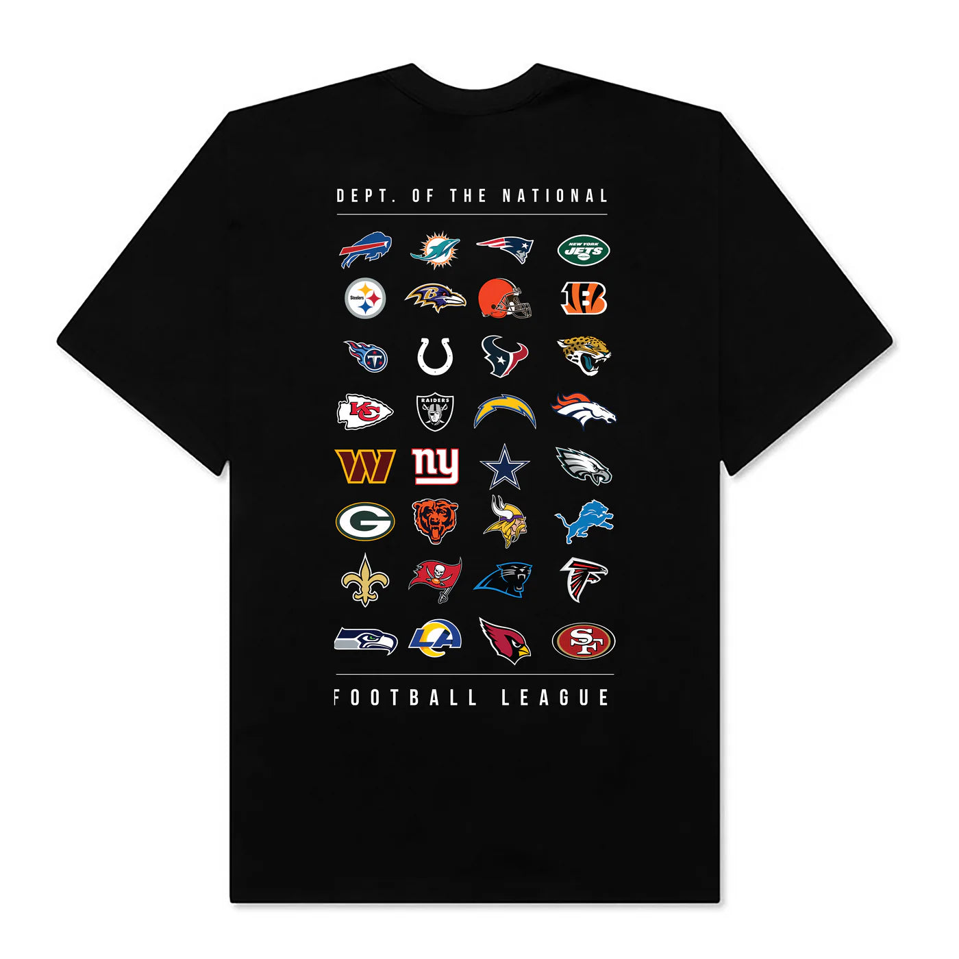 Flash Sale NFL All Logo Graphic T-Shirt