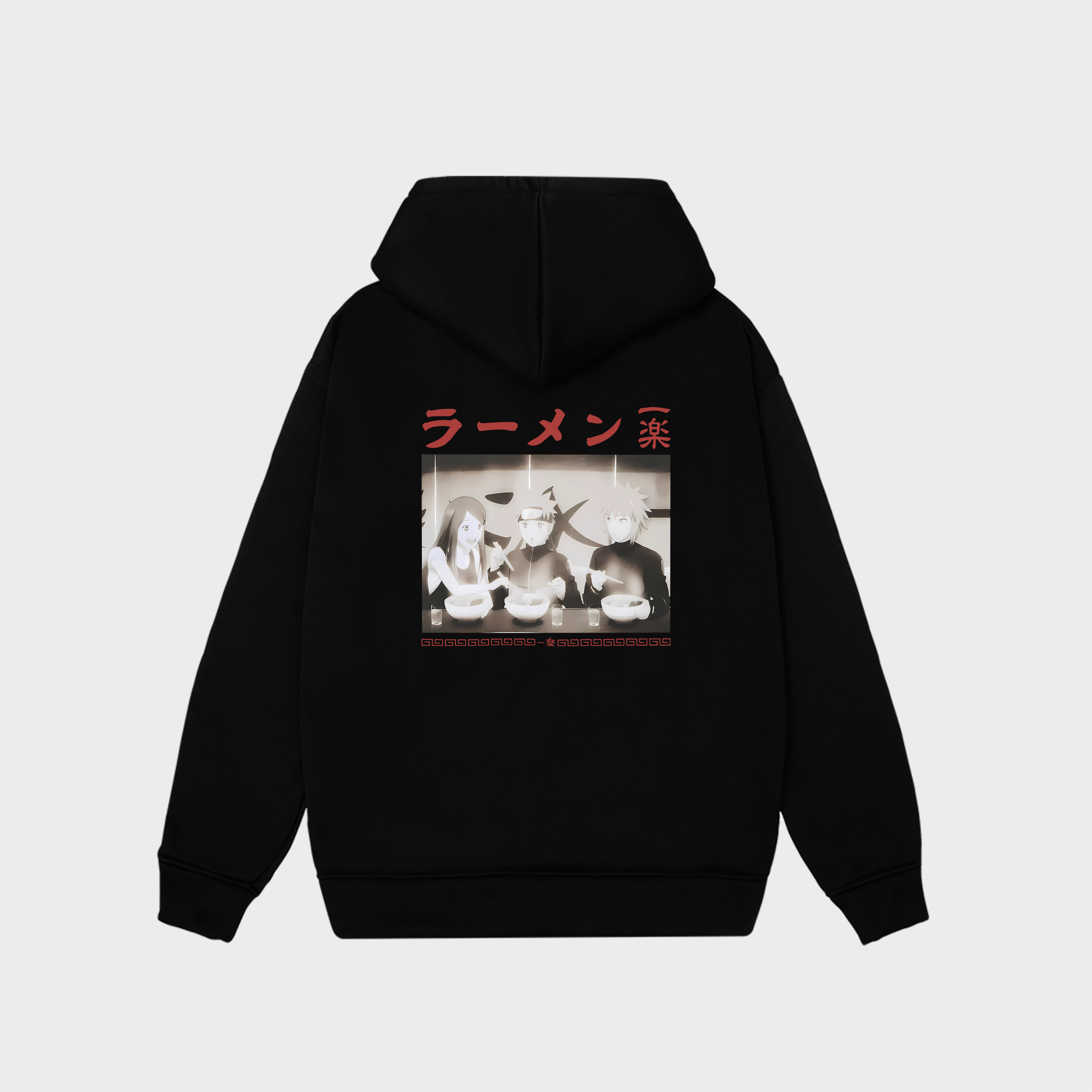 NARUTO HOODIE / ĐEN