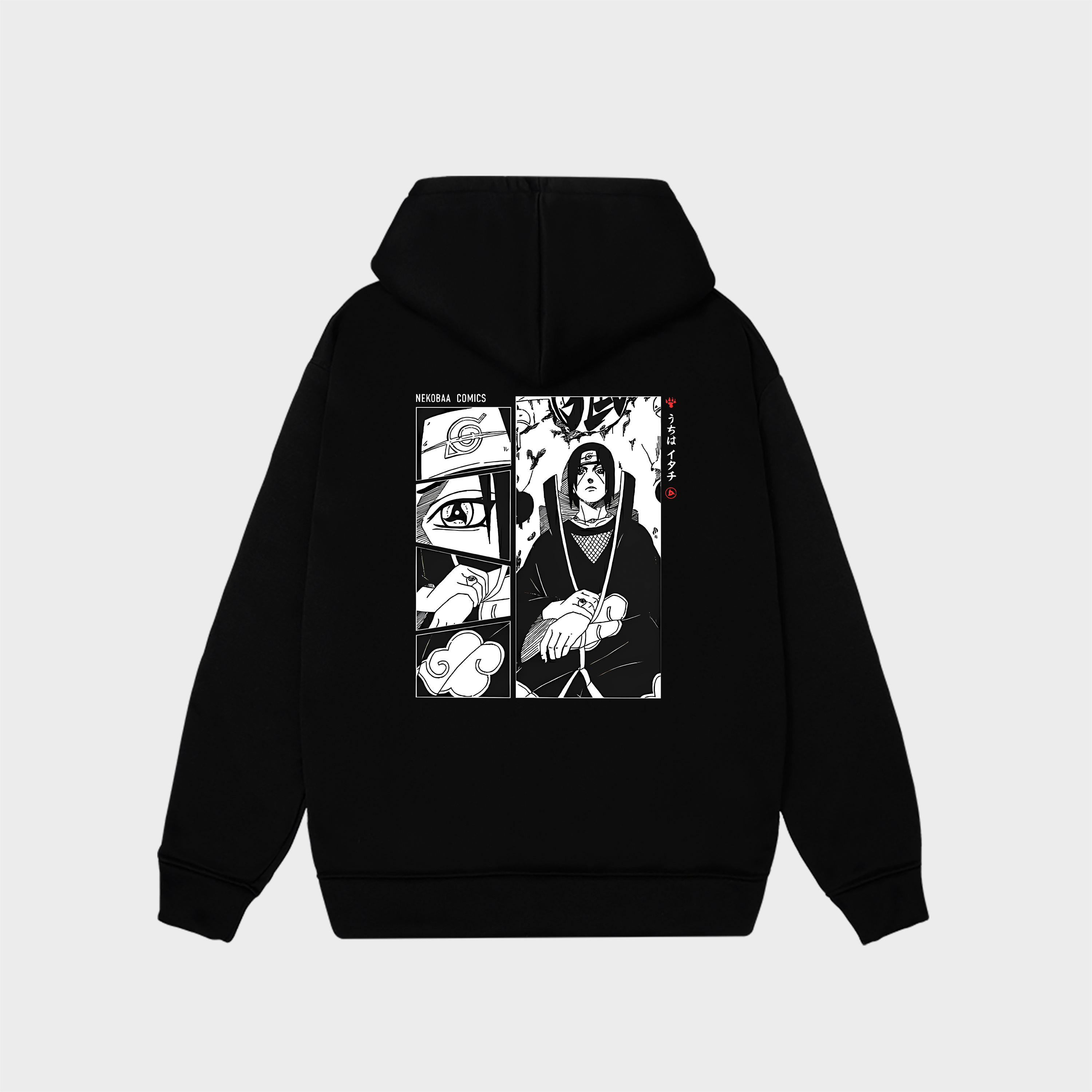 NARUTO BLACK HOODIE / ĐEN