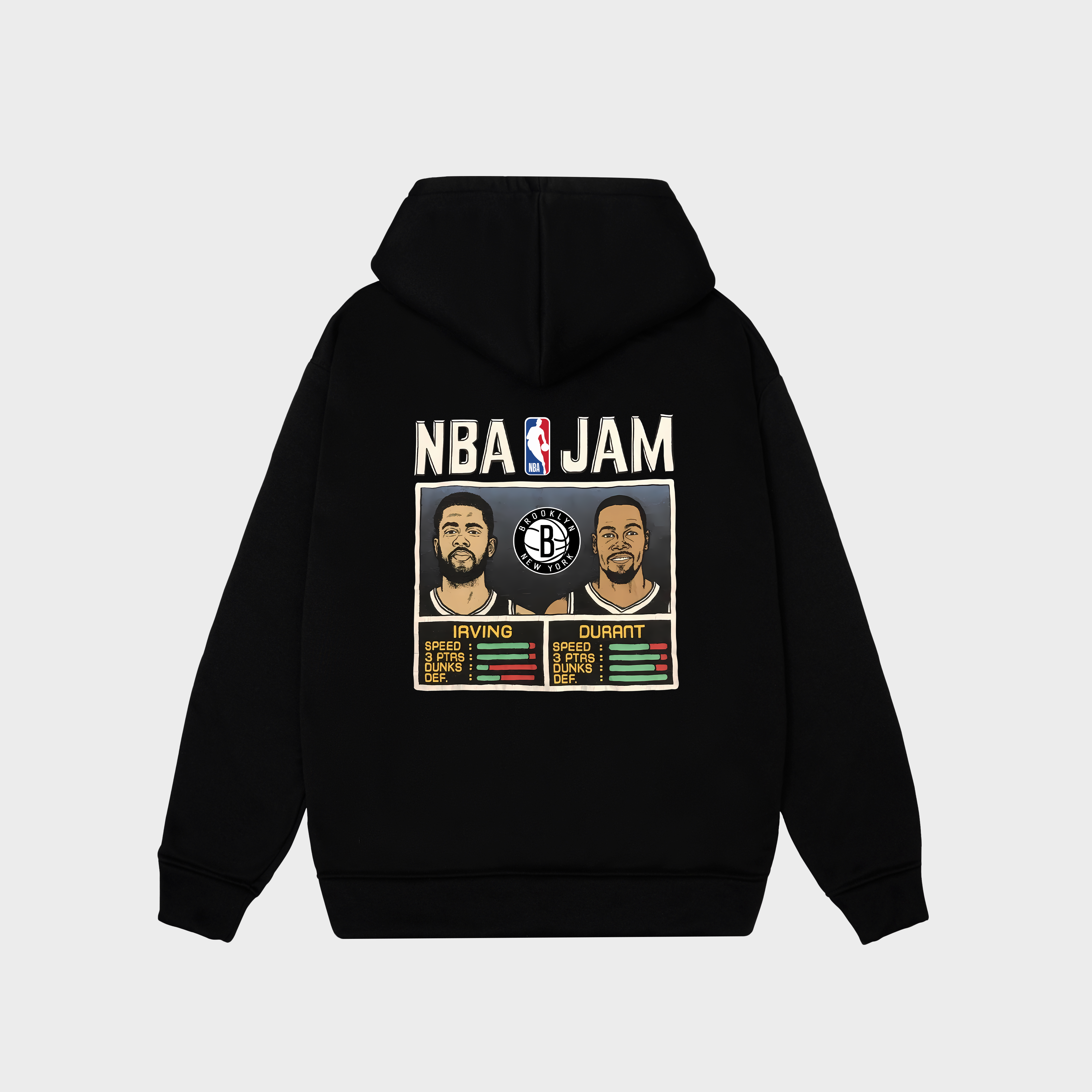 NBA JAM Nets Irving&Durant Hoodie