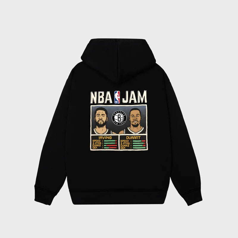 Flash Sale NBA JAM Nets Irving&Durant Hoodie