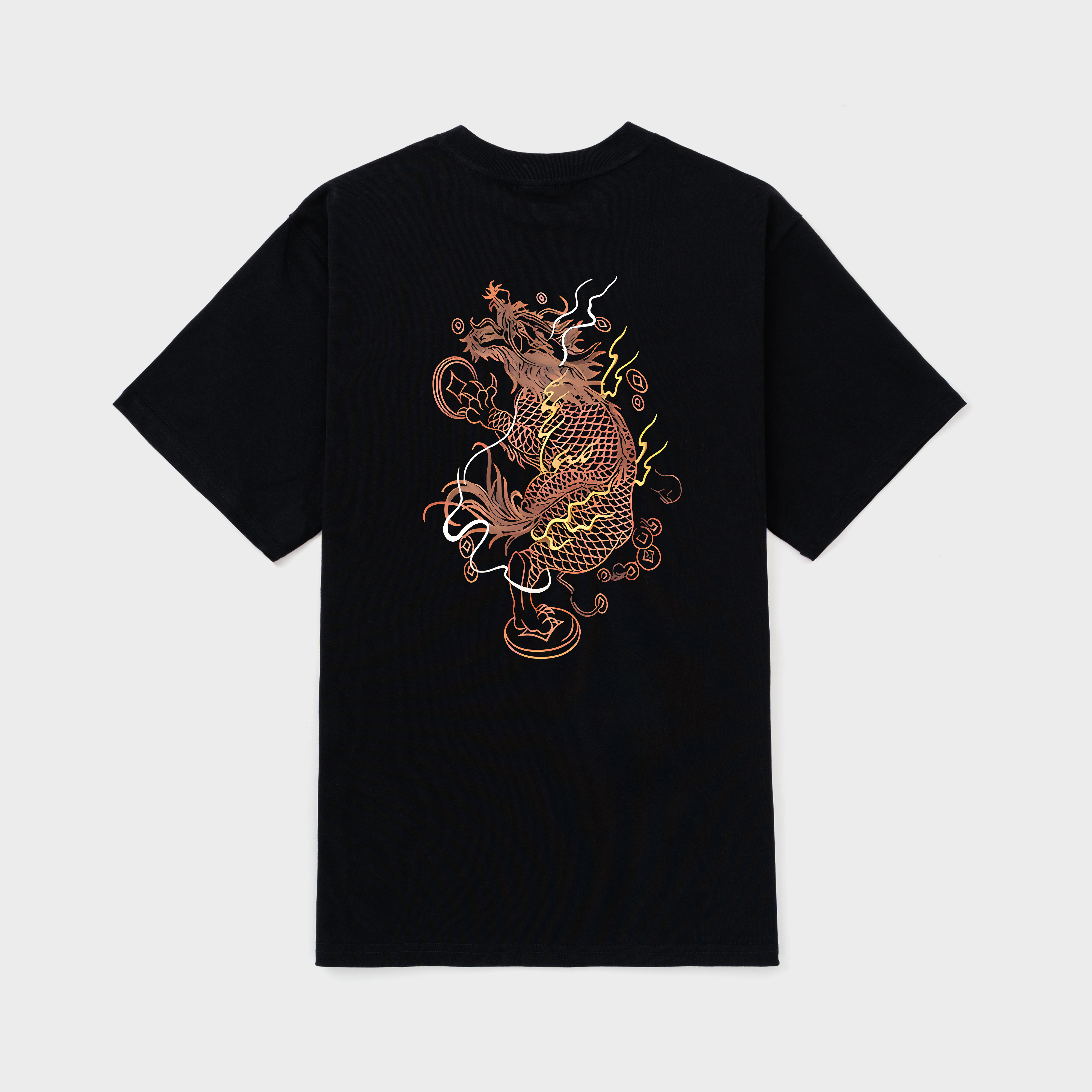 DRAGON BRODERIE T-SHIRT / ĐEN