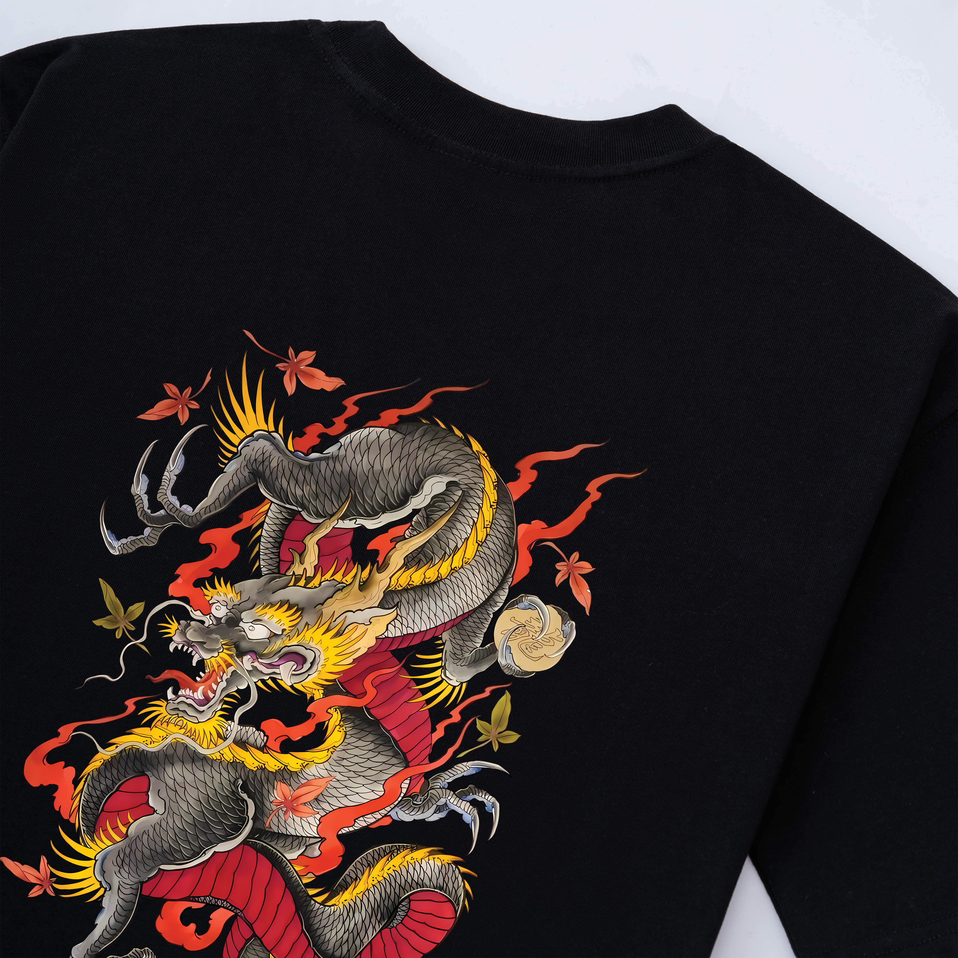 JAPAN DRAGON RED T-SHIRT / ĐEN