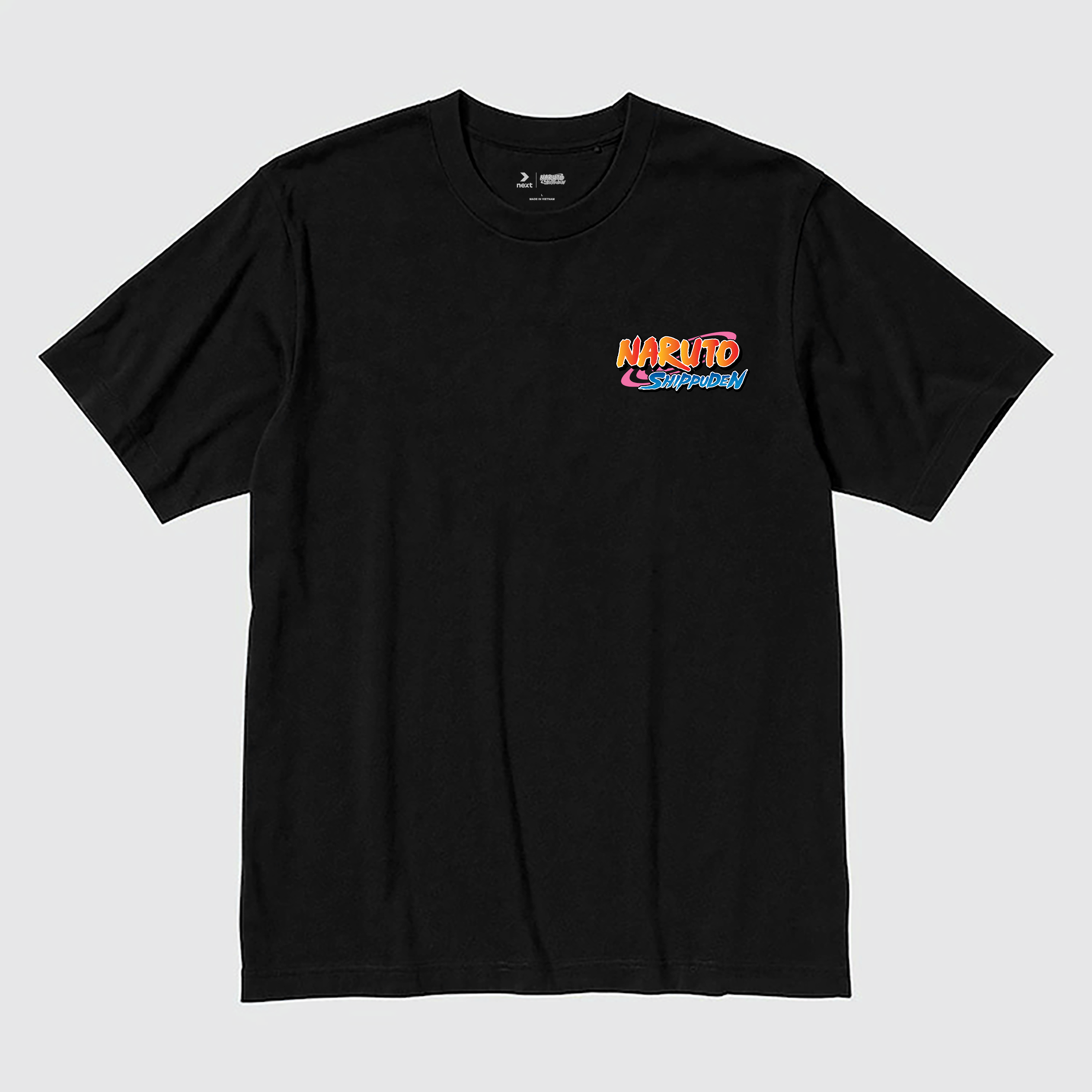 NARUTO BERSHKA T-SHIRT / ĐEN