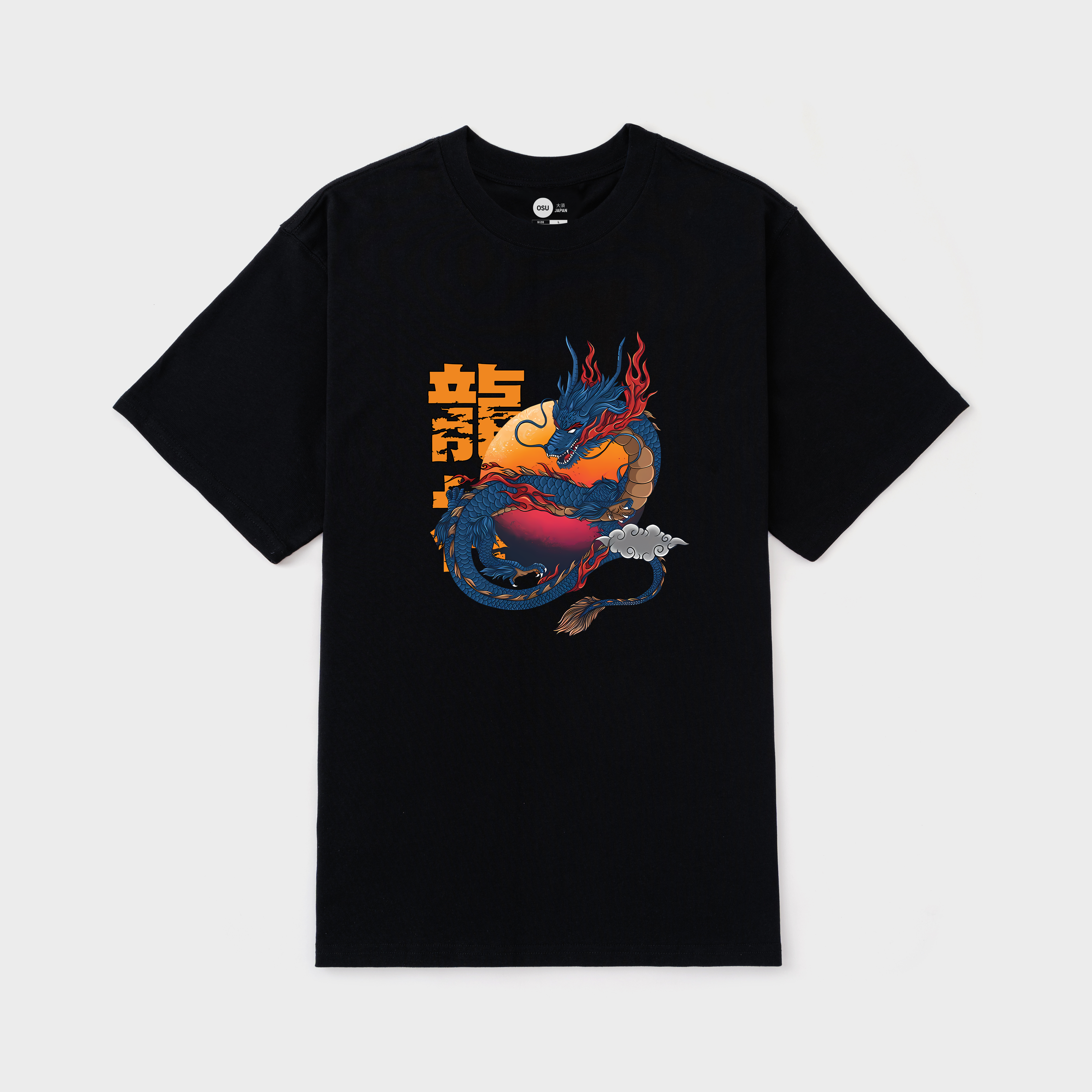 RYUJINO DRAGON T-SHIRT / ĐEN