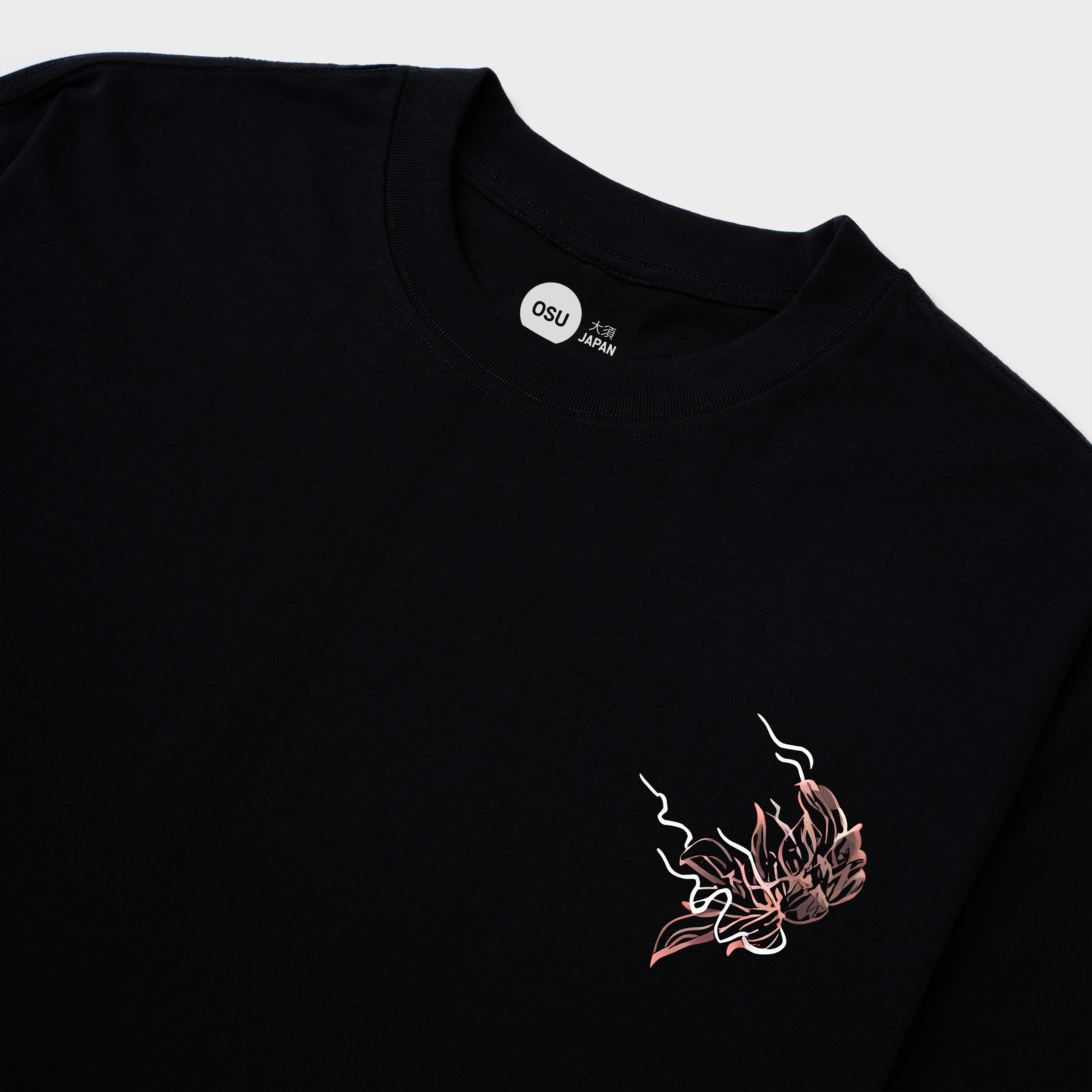 DRAGON BRODERIE T-SHIRT / ĐEN