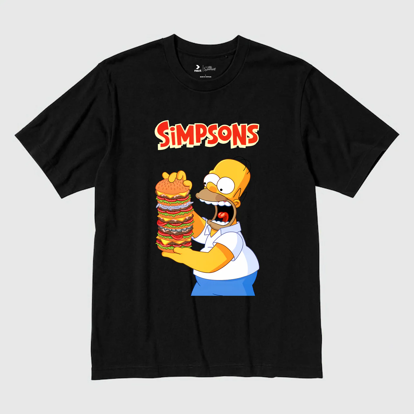 Flash Sale SIMPSONS COMICS T-SHIRT / ĐEN