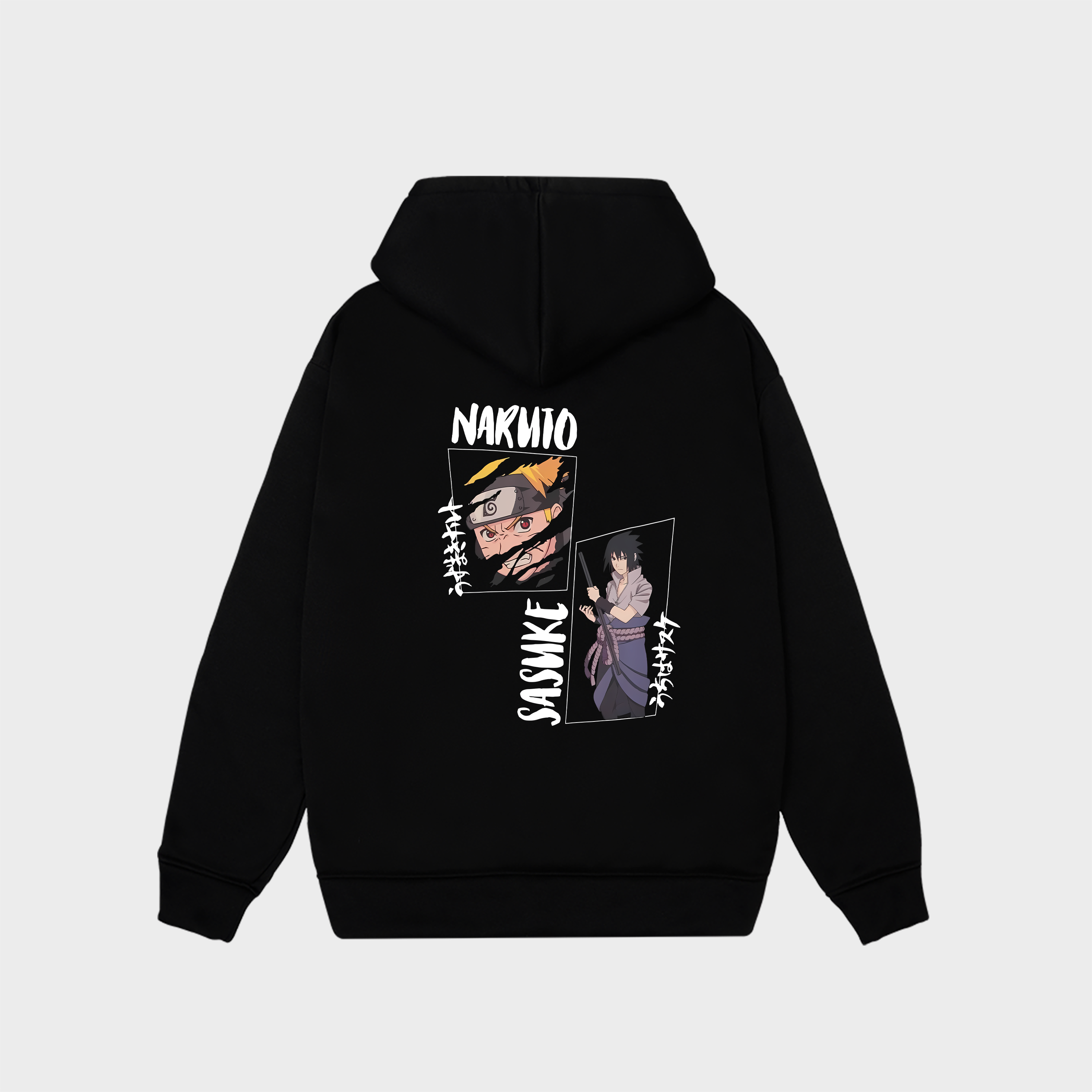 NARUTO SHIPPUDEN HOODIE / ĐEN