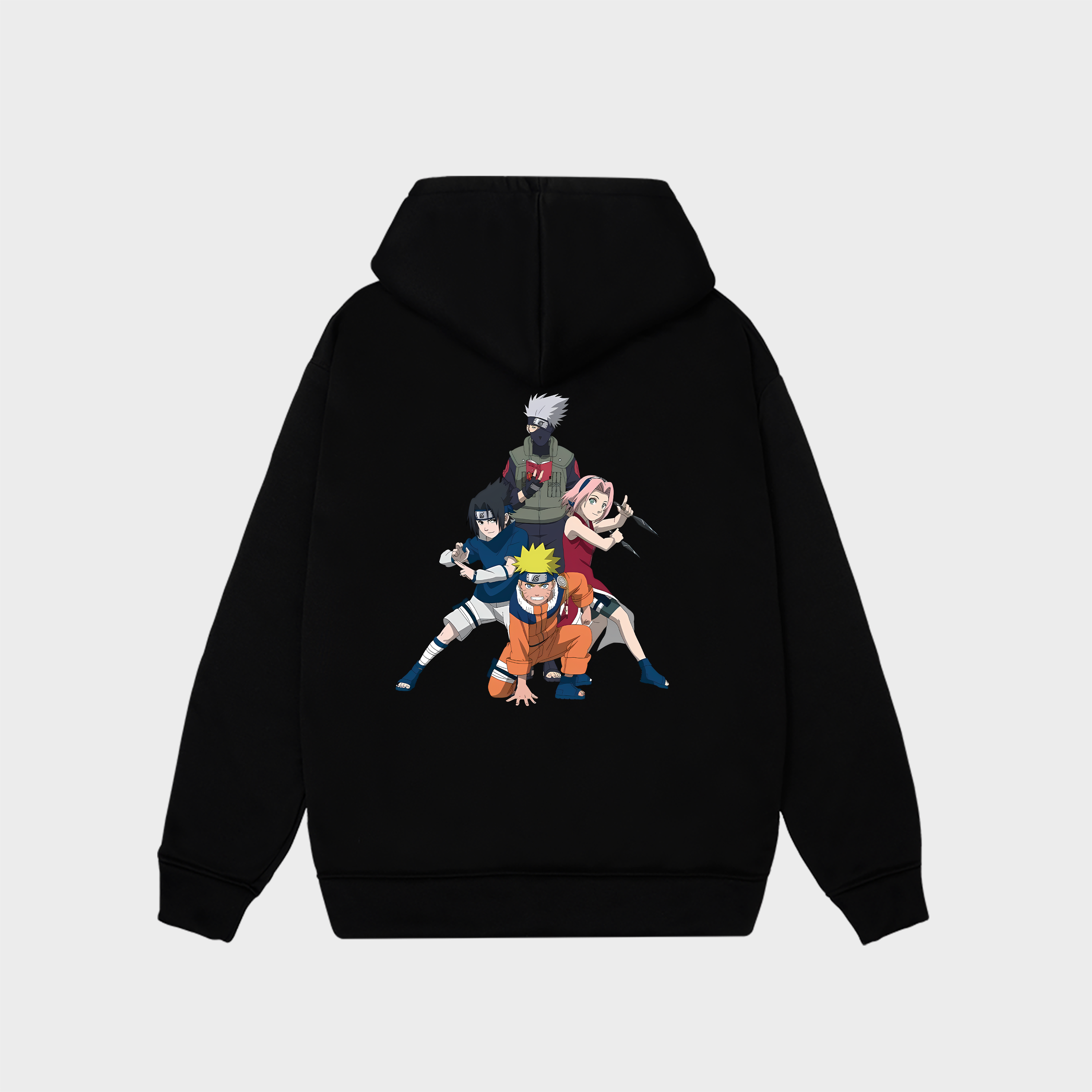 NARUTO HOODIE / ĐEN