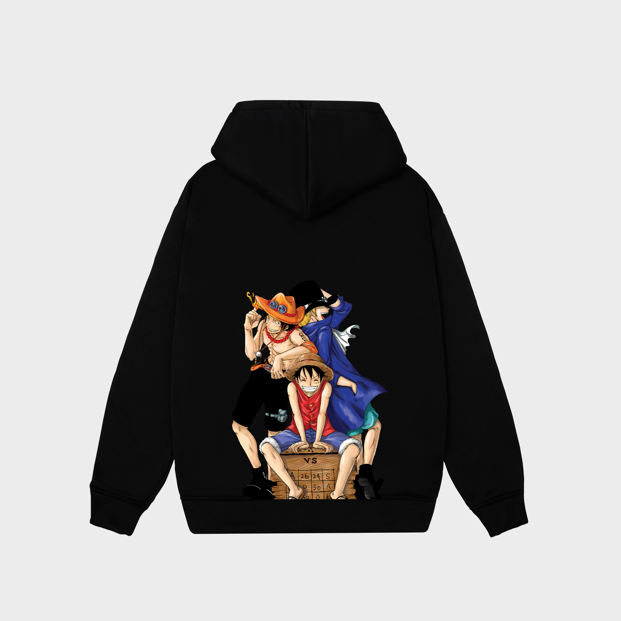 ONE PIECE HOODIE / ĐEN