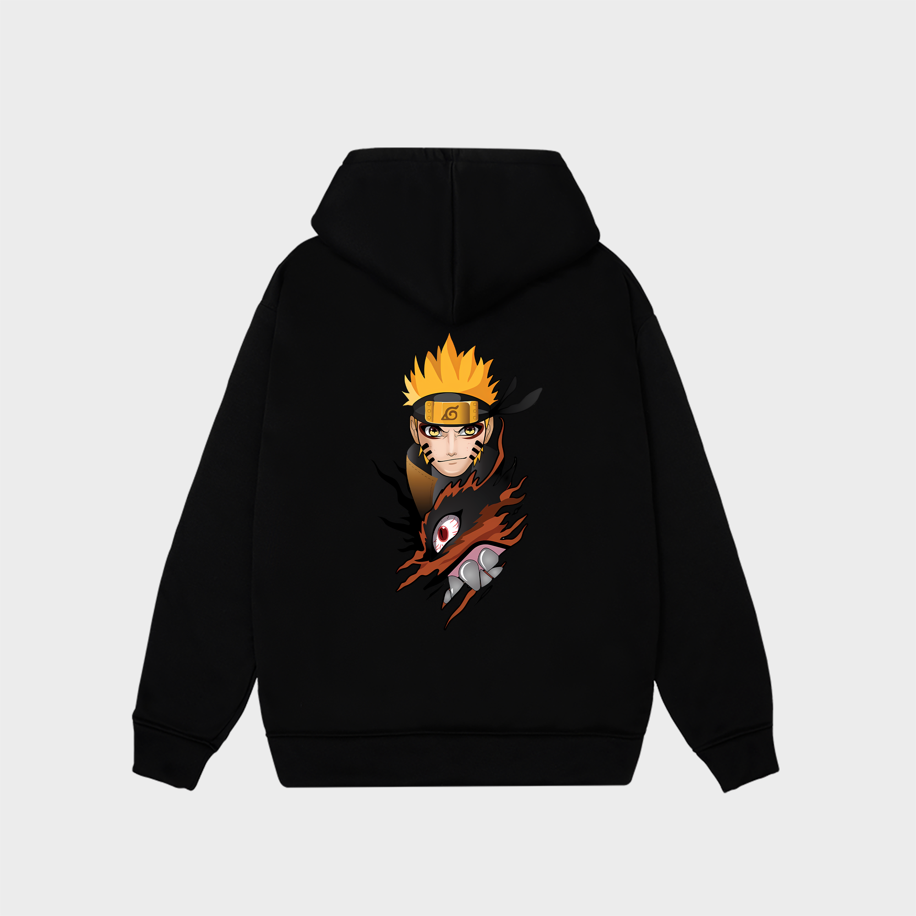 NARUTO UZUMAKI HOODIE / ĐEN