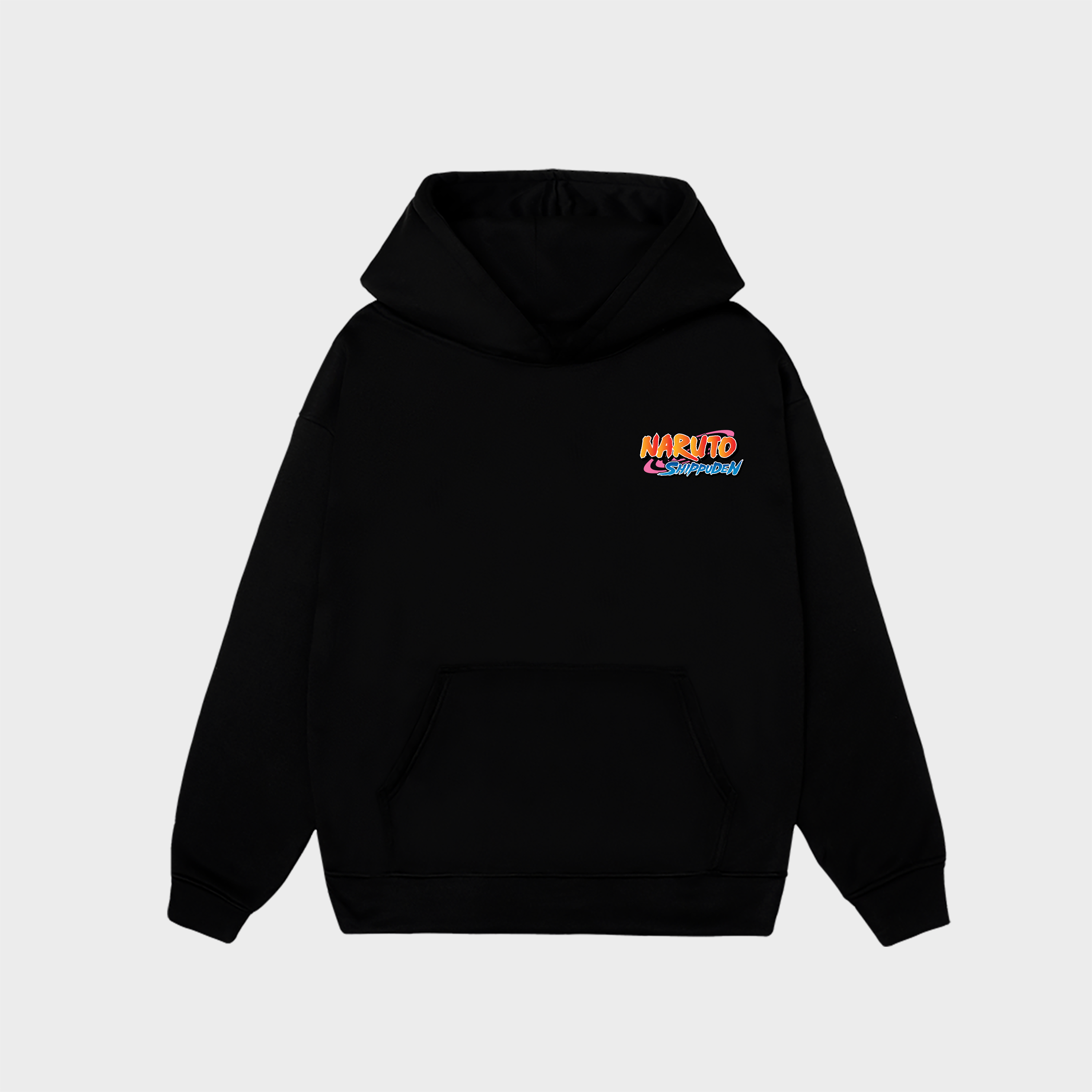 NARUTO YAMATO NARUTO MERCH VTG HOODIE / ĐEN