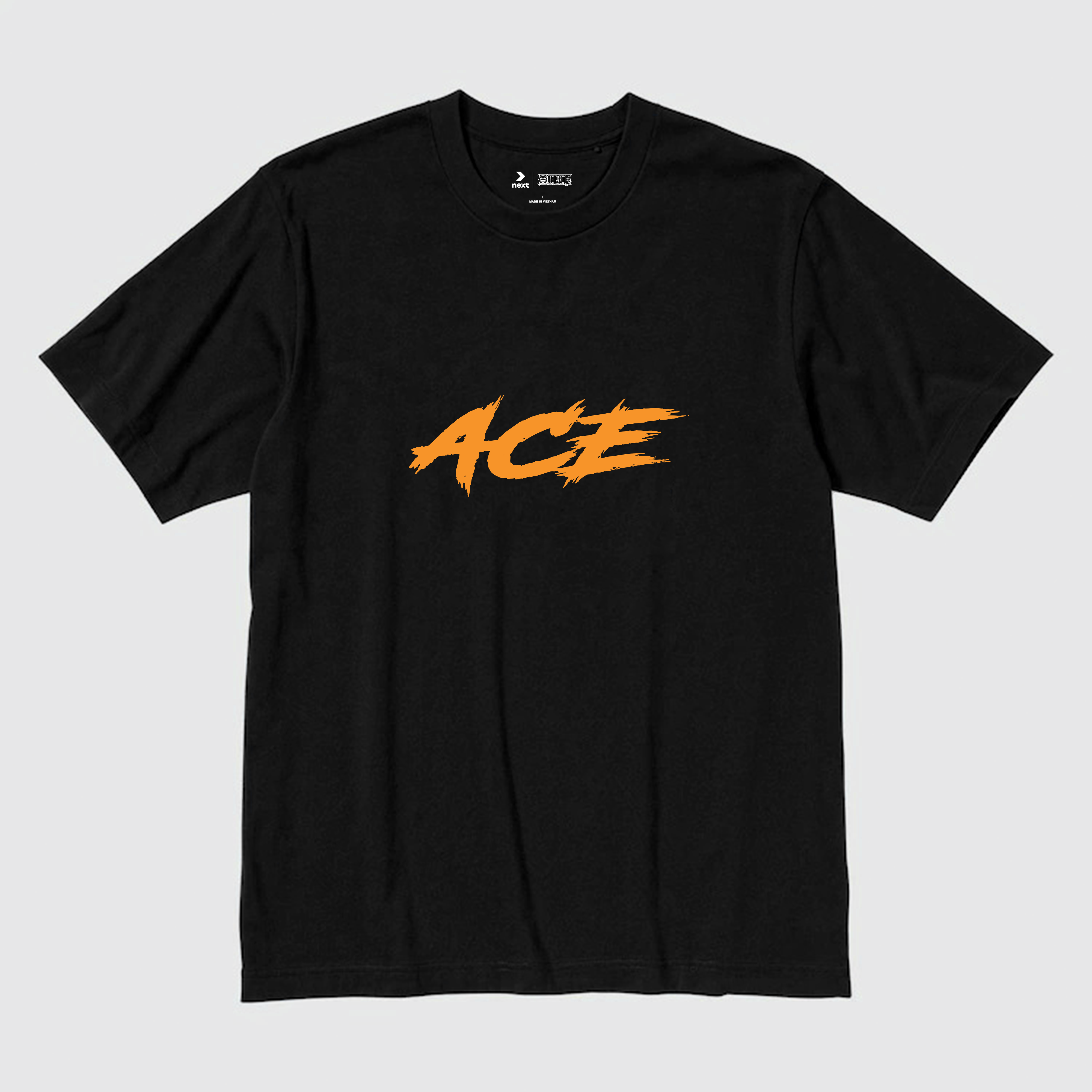 ONE PIECE ACE T-SHIRT / ĐEN