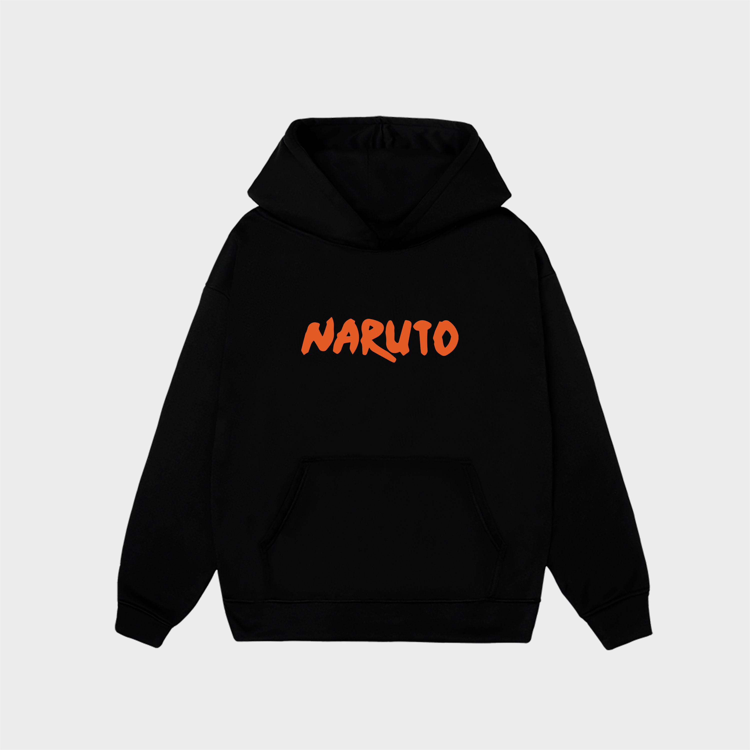 NARUTO UZUMAKI UNISEX HOODIE / ĐEN