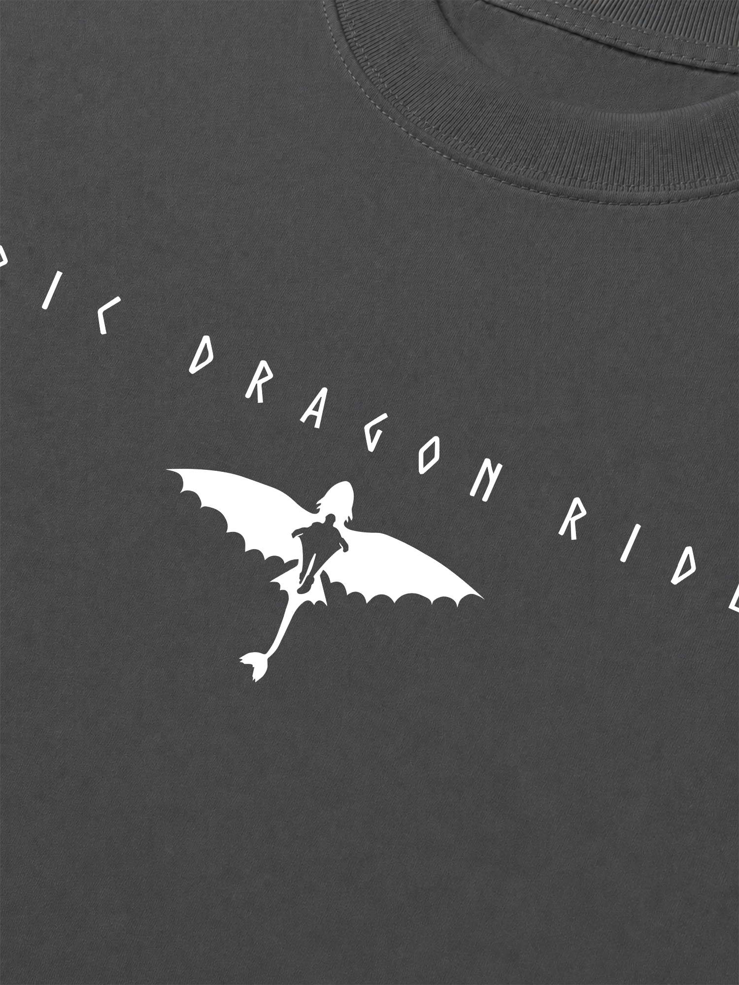 Áo Thun Relaxed Fit Dragon Rider