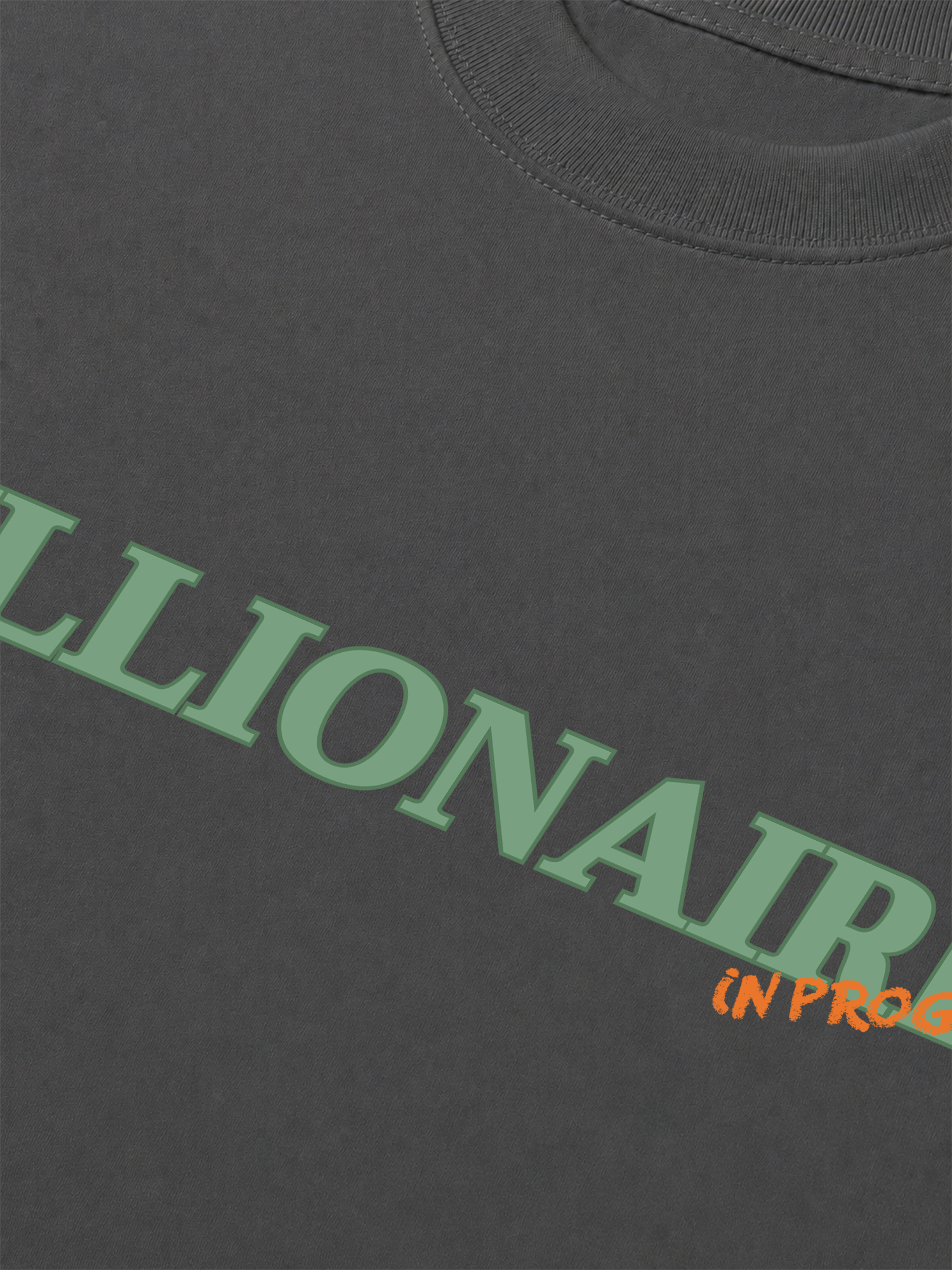 Áo Thun Relaxed Fit Money Millionaire In Progress