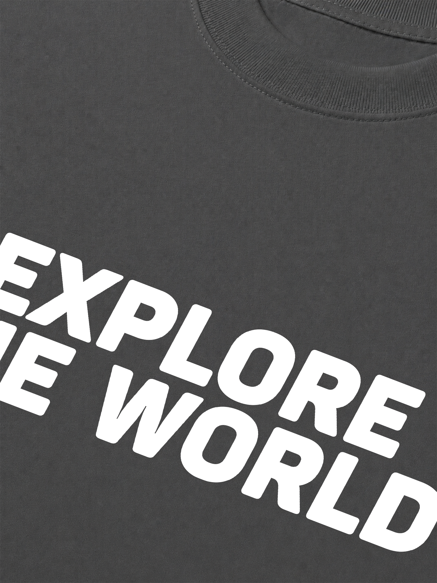 Áo Thun Relaxed Fit World Map