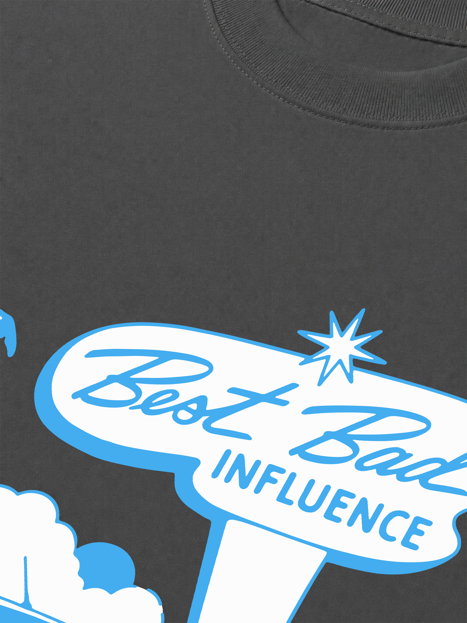 Áo Thun Relaxed Fit Best Bad Influence