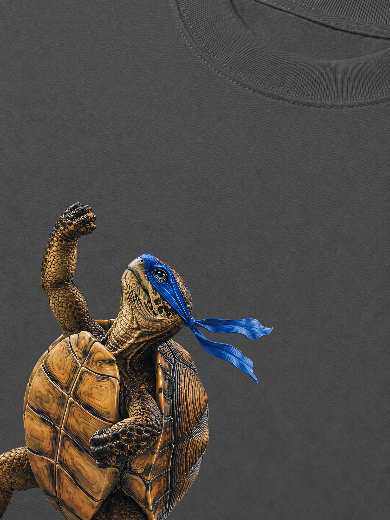 Áo Thun Relaxed Fit Blue Turtle
