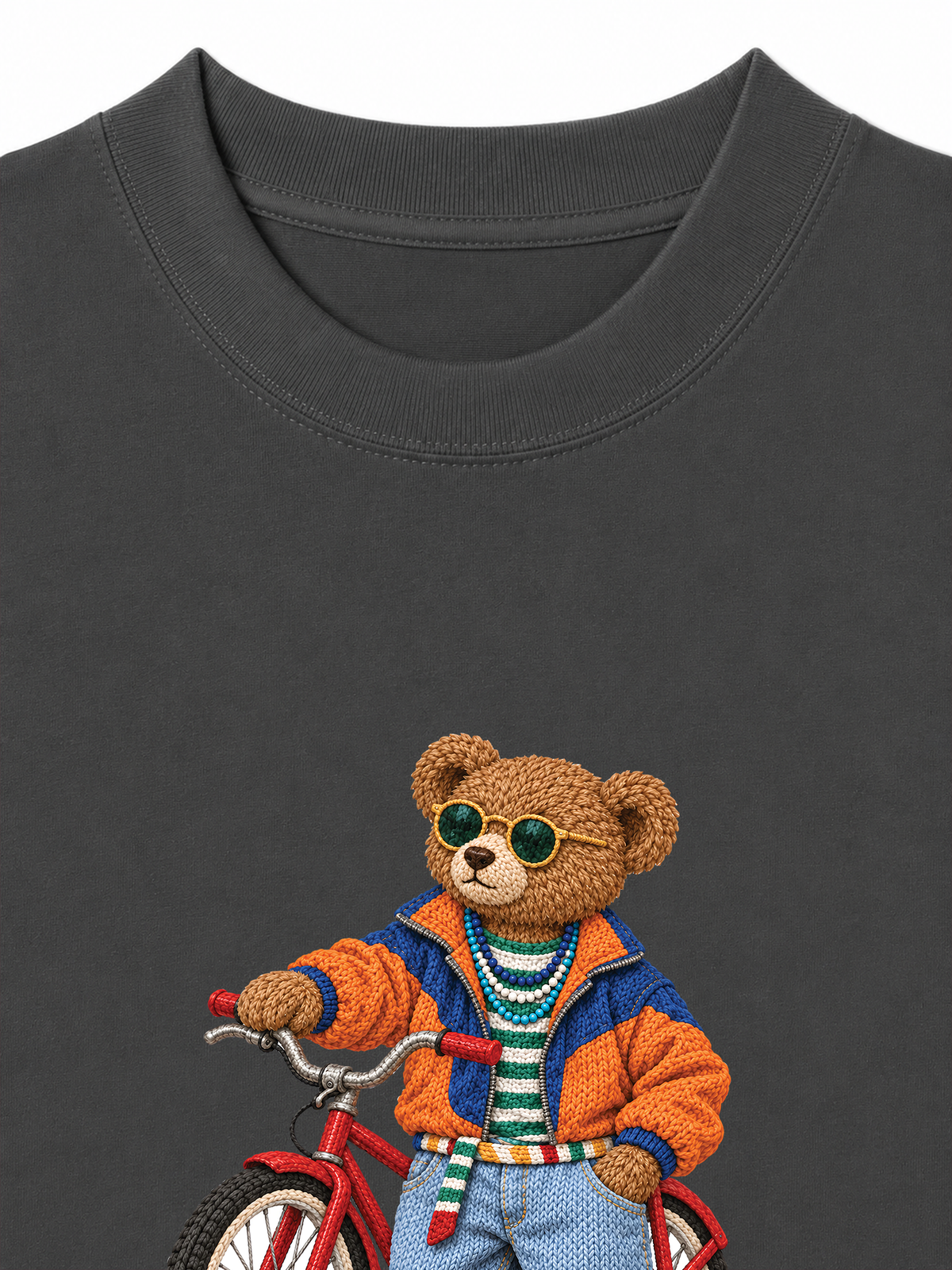 Áo Thun Relaxed Fit Bear Cycling