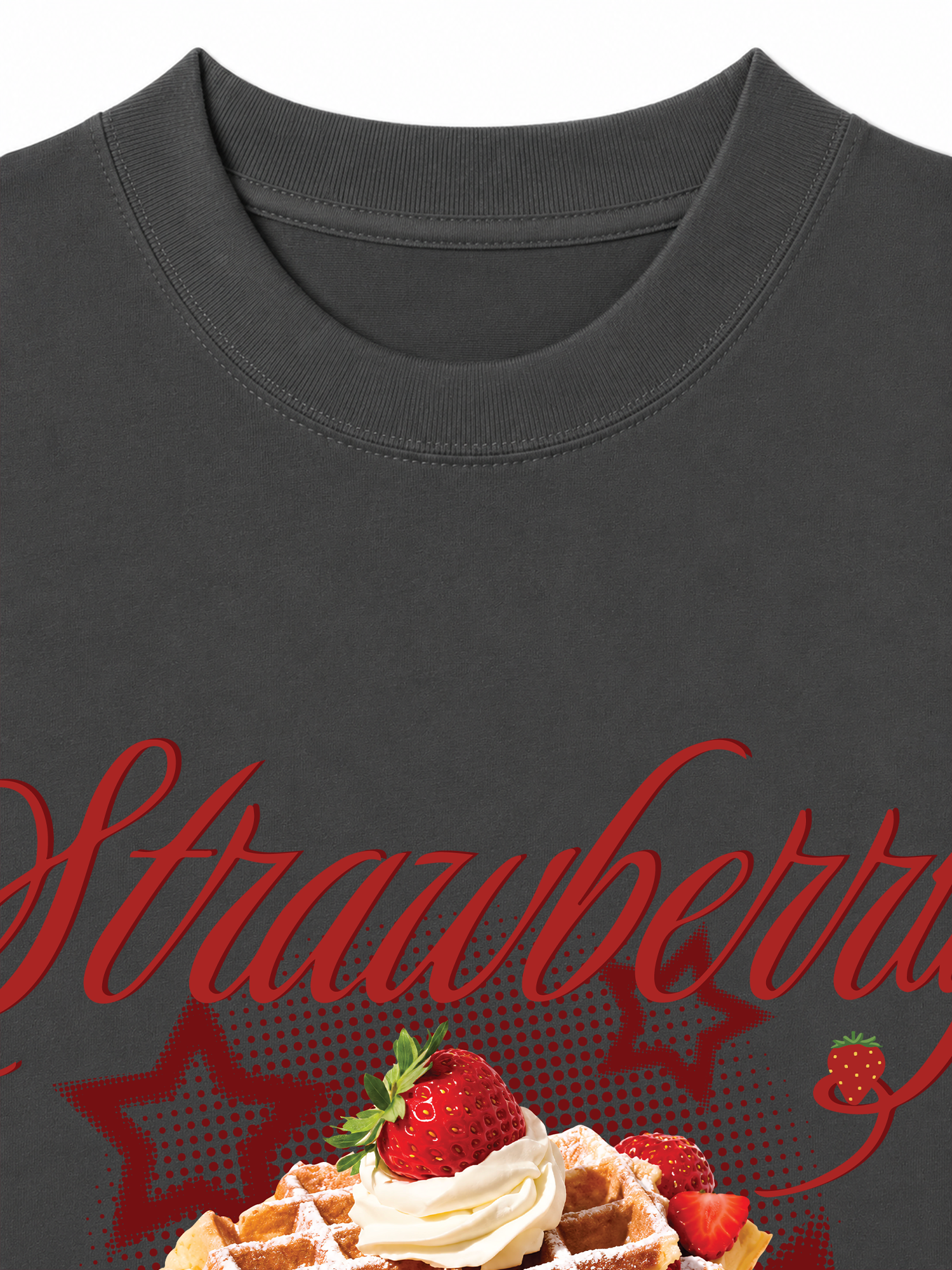 Áo Thun Relaxed Fit Strawberry With Star