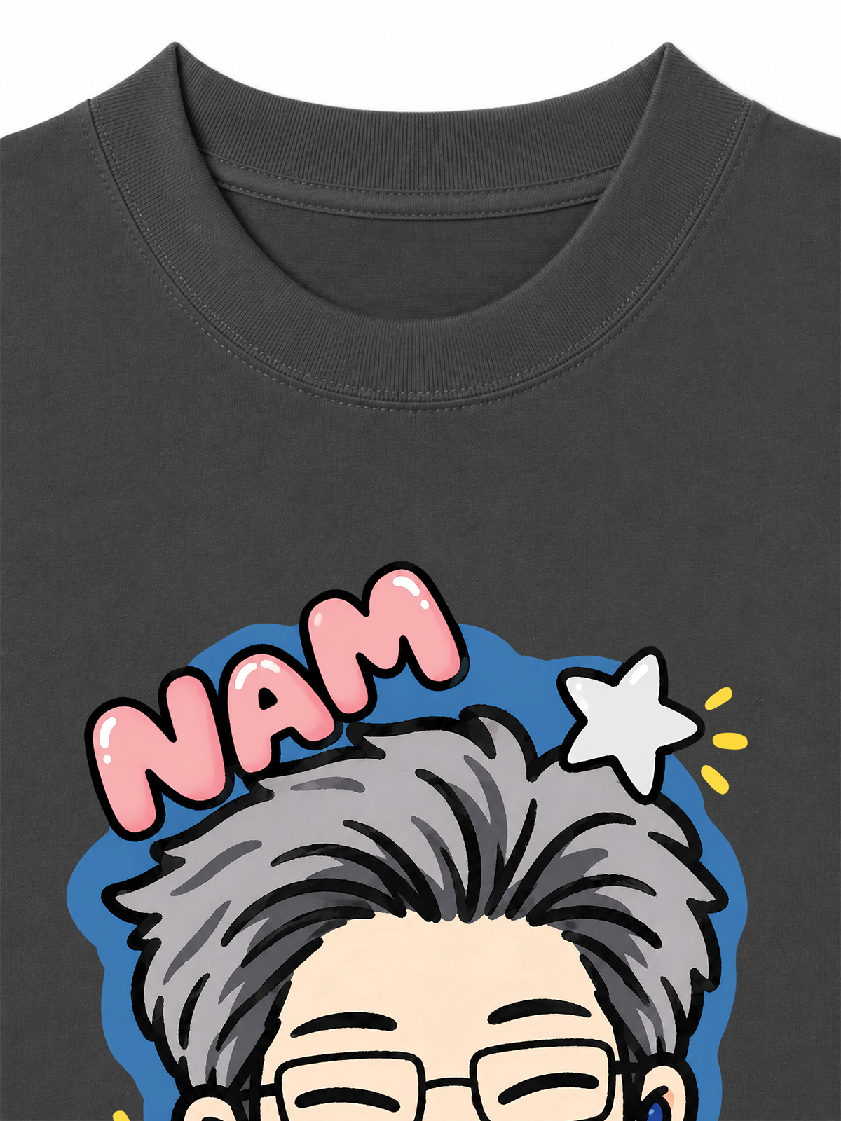 Áo Thun Relaxed Fit RM Chibi