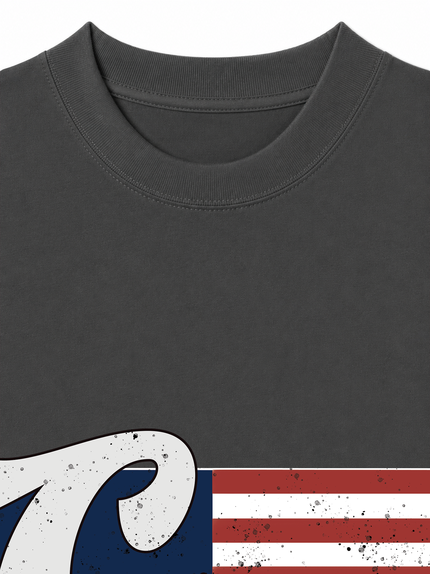 Áo Thun Relaxed Fit USA Vintage Flag