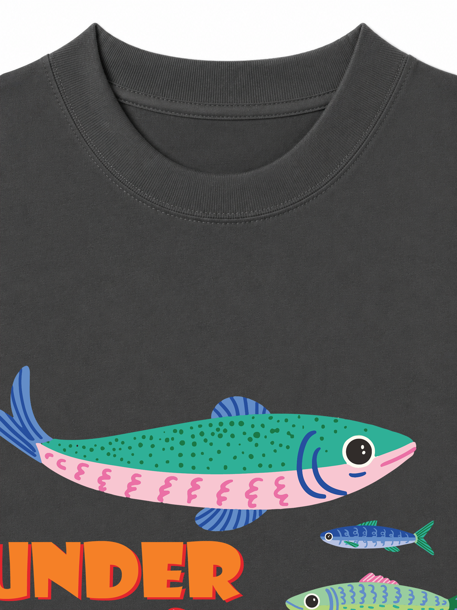 Áo Thun Relaxed Fit Tshirt Tropical Sardine