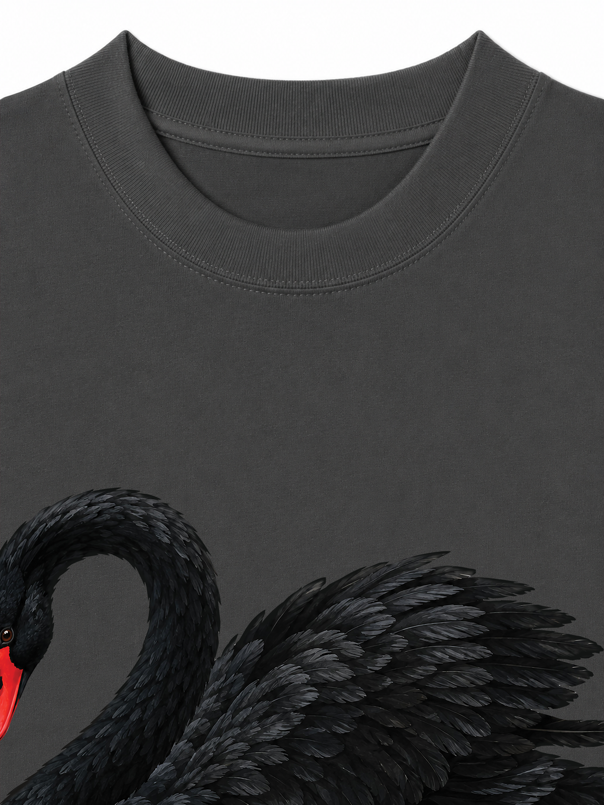 Áo Thun Relaxed Fit Black Swan