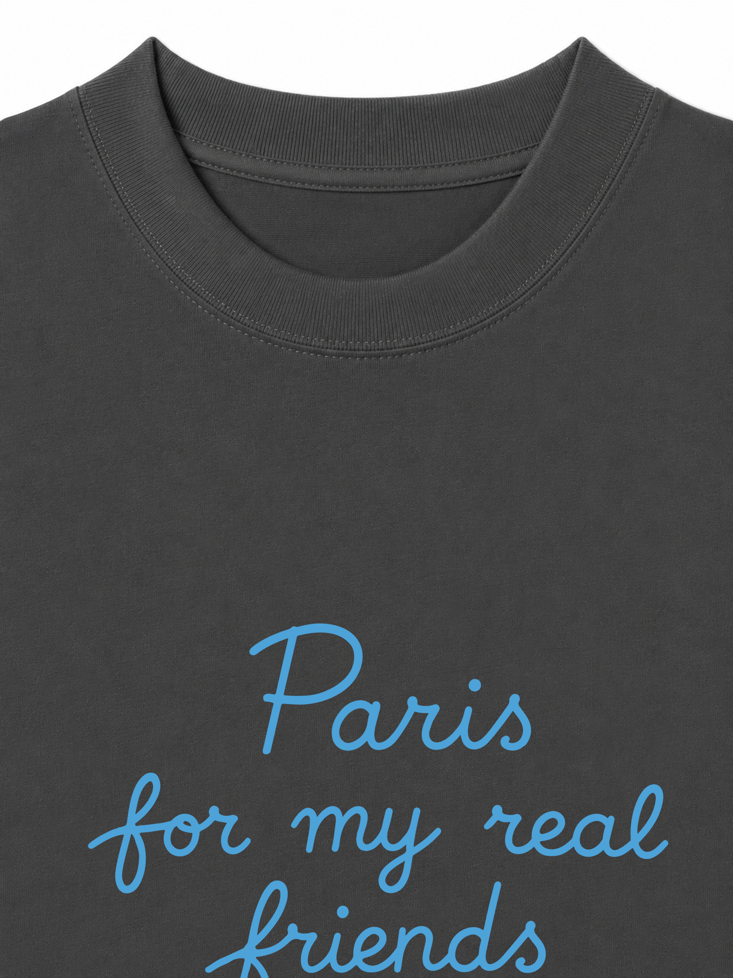 Áo Thun Relaxed Fit Paris For Real Friend