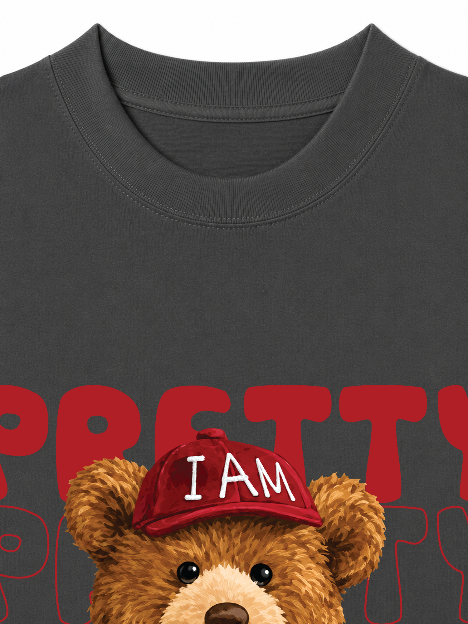 Áo Thun Relaxed Fit Bear Town Pretty Bear