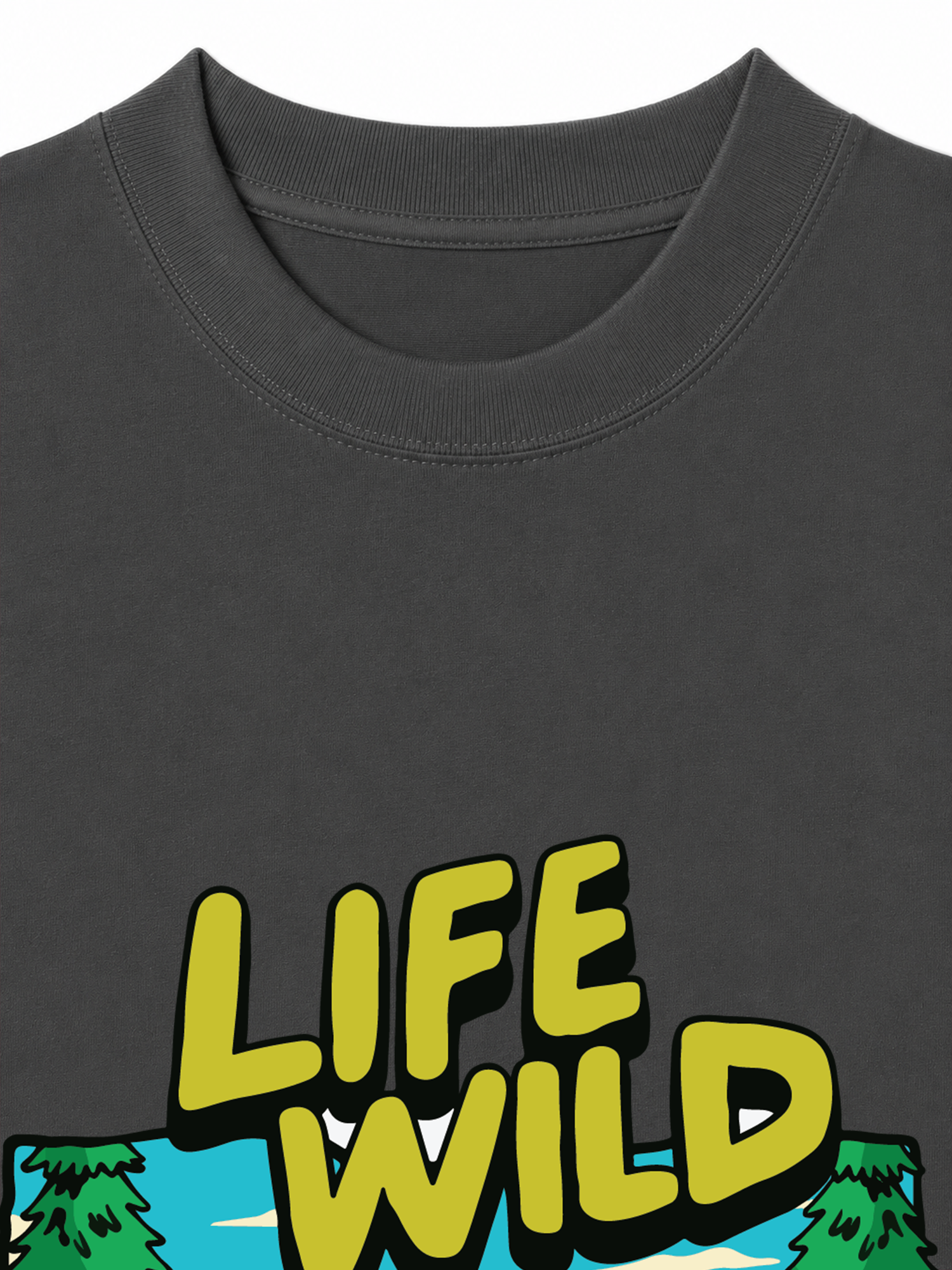 Áo Thun Relaxed Fit Adventure Life Wild