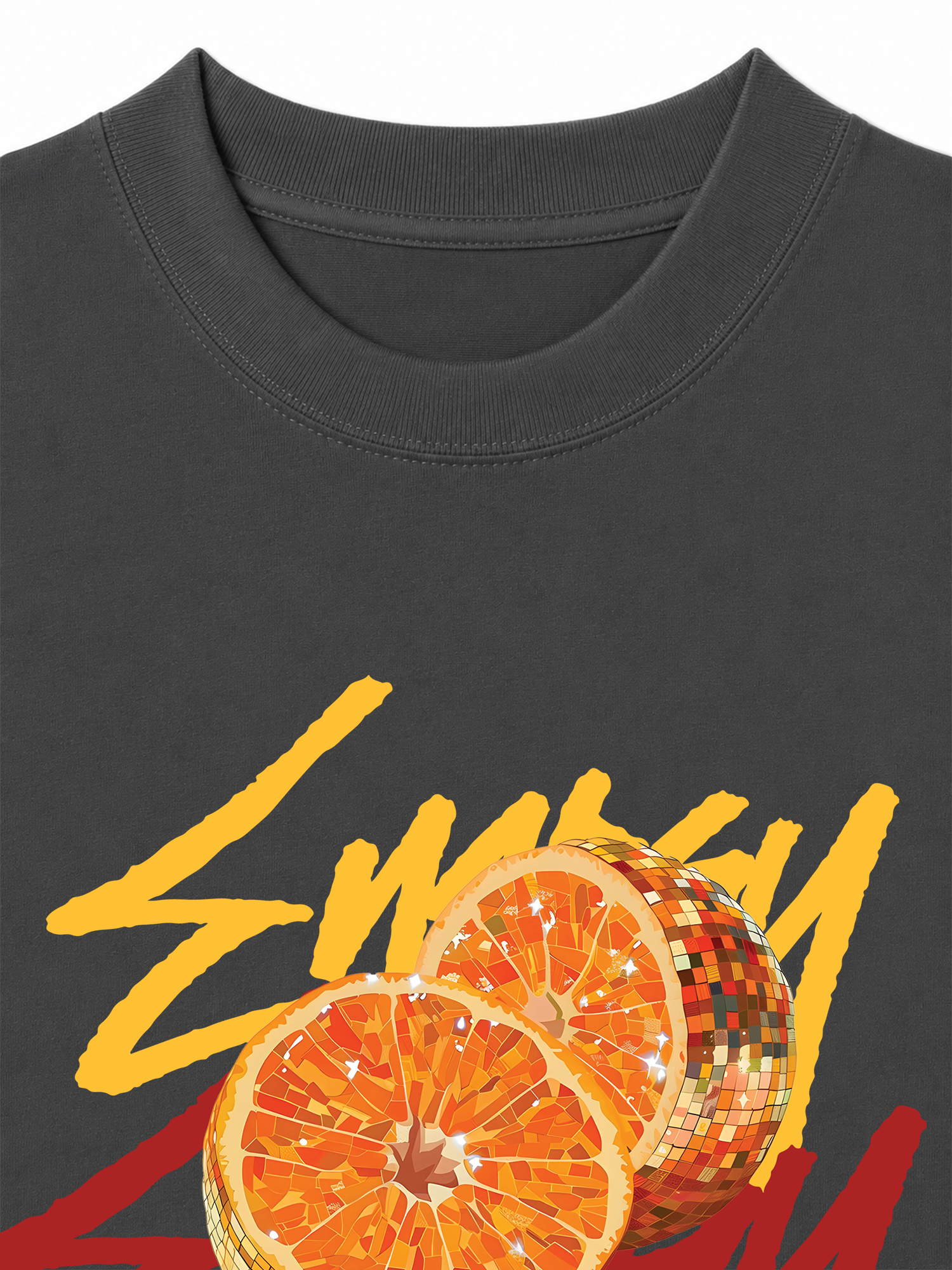 Áo Thun Relaxed Fit Energy Tangerine Dream