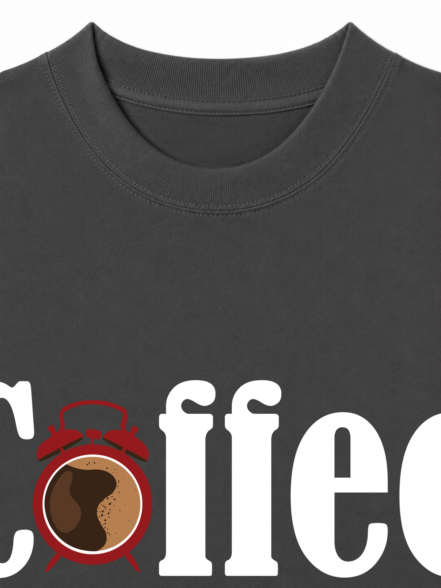 Áo Thun Relaxed Fit Daily Cup Coffe Is My Morning Alarm