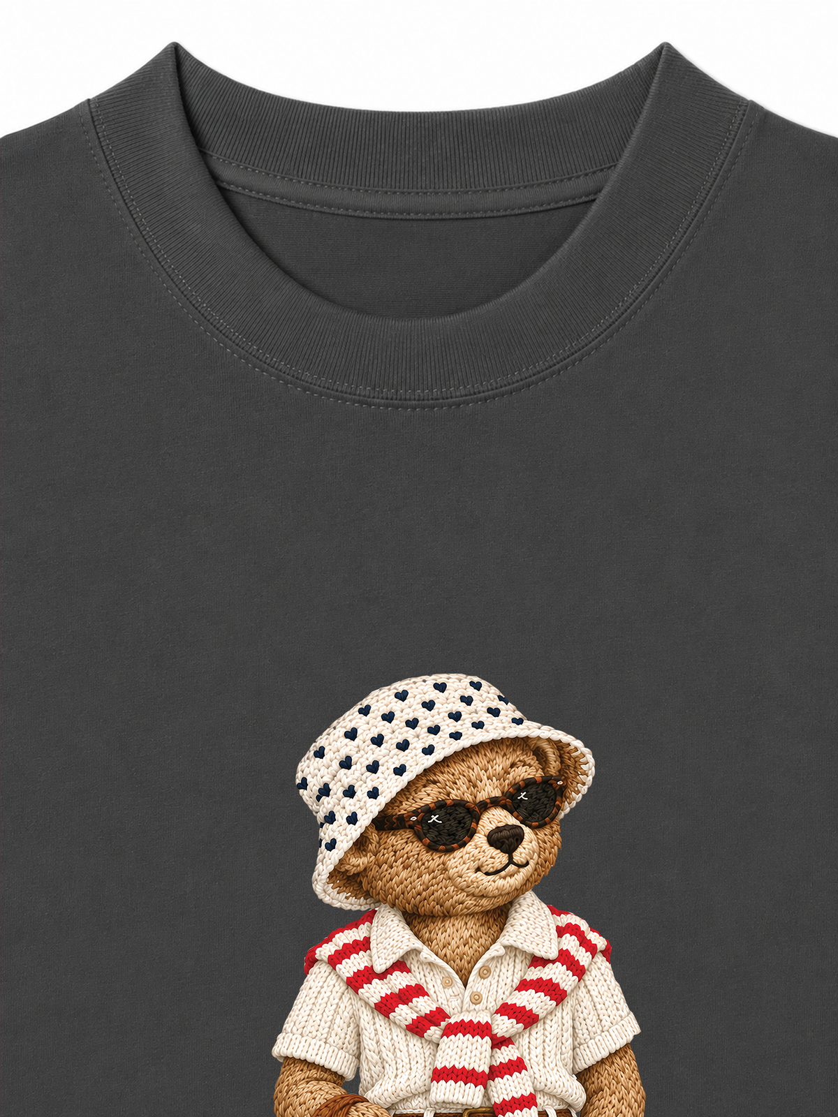 Áo Thun Relaxed Fit Bear Autumn Vibes