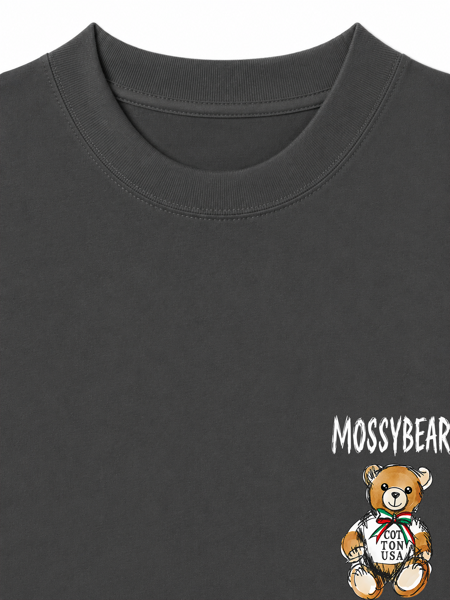 Áo Thun Relaxed Fit Mossy Bear Classic Bear