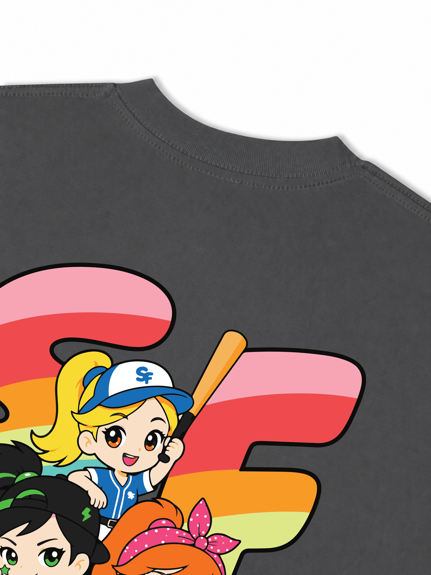 Áo Thun Relaxed Fit Baseball Dream Girls SF