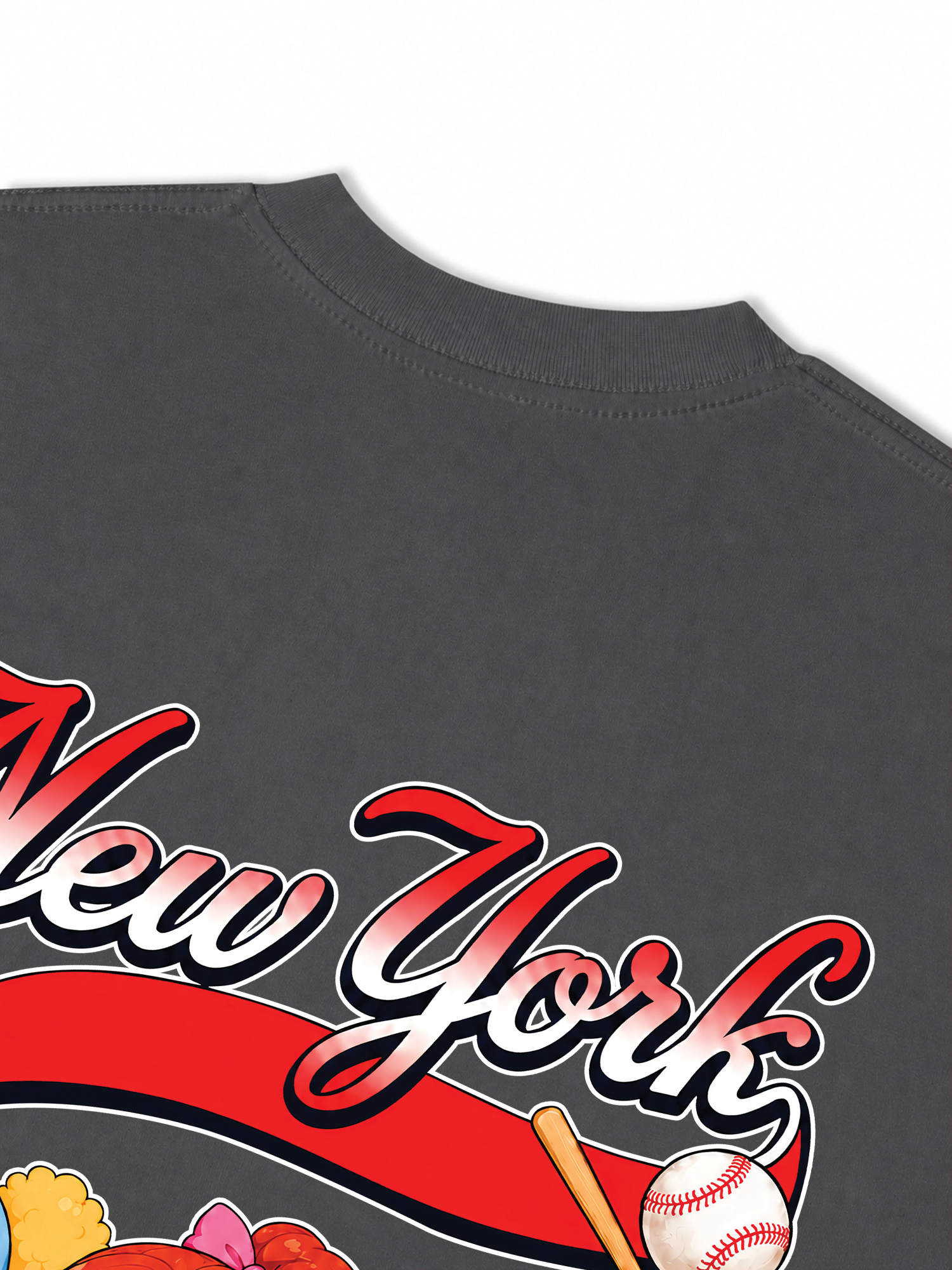 Áo Thun Relaxed Fit Baseball PowerGirl 2