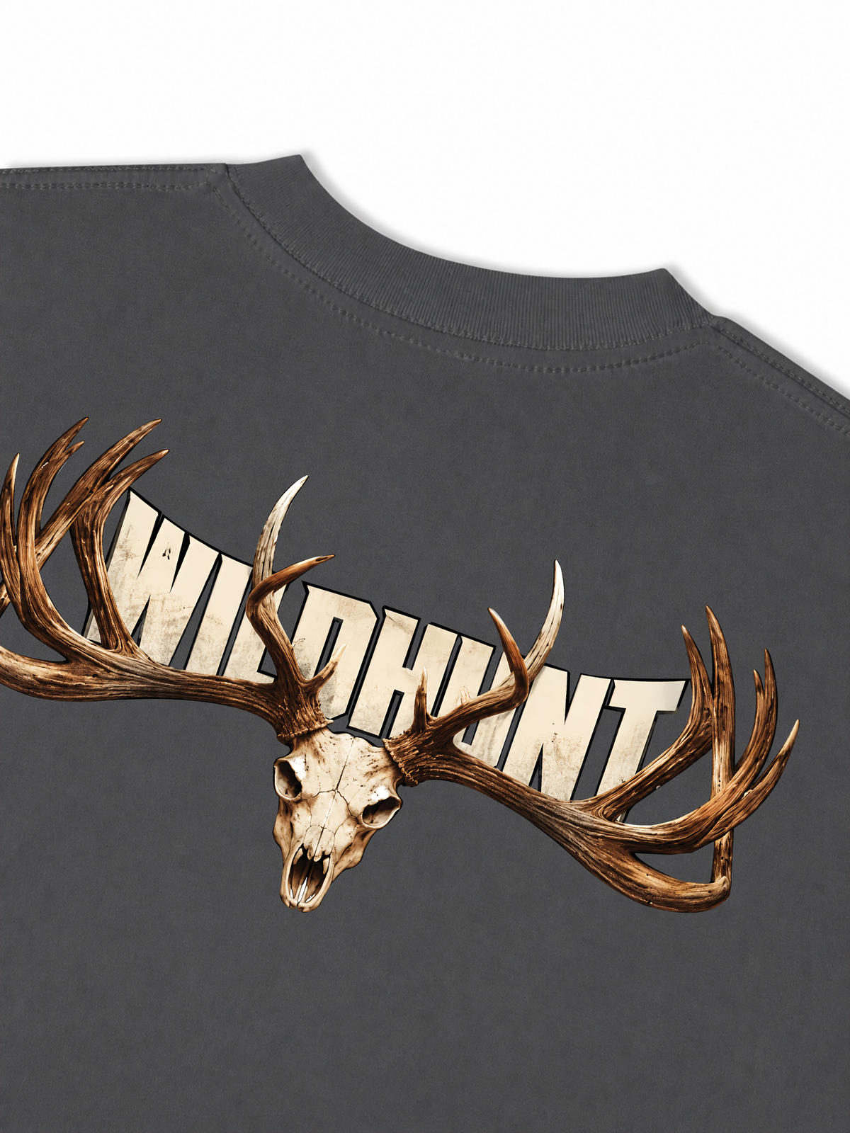 Áo Thun Relaxed Fit WILDHUND ANTLERS